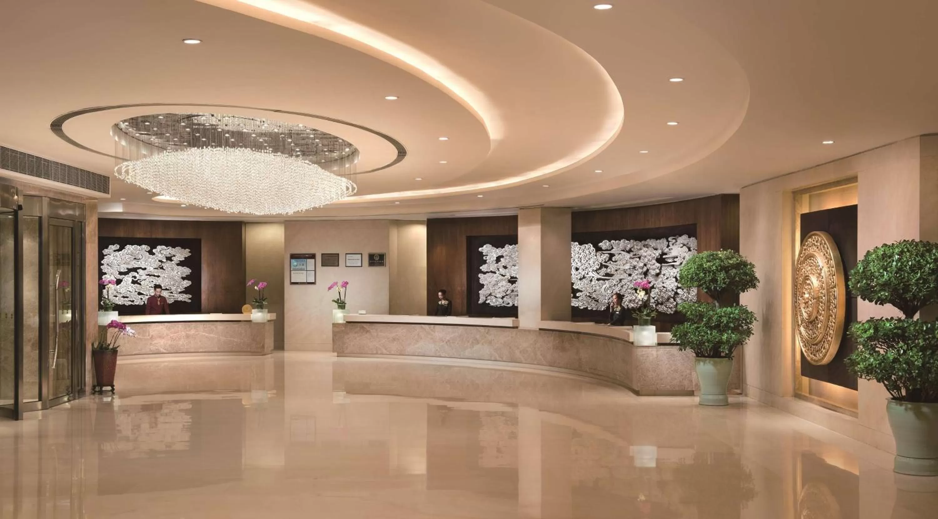 Lobby or reception in Shangri-La Shenzhen