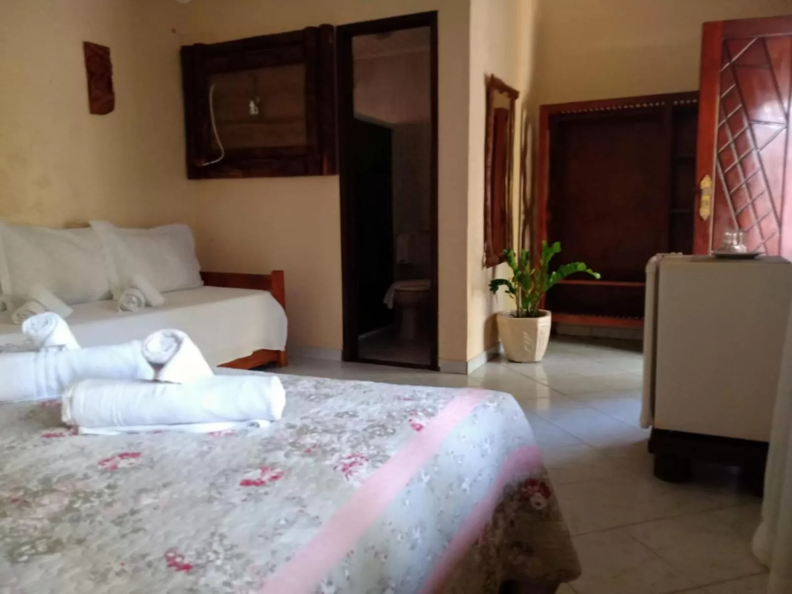 Bedroom, Bed in Mar e Terra Concept Pousada