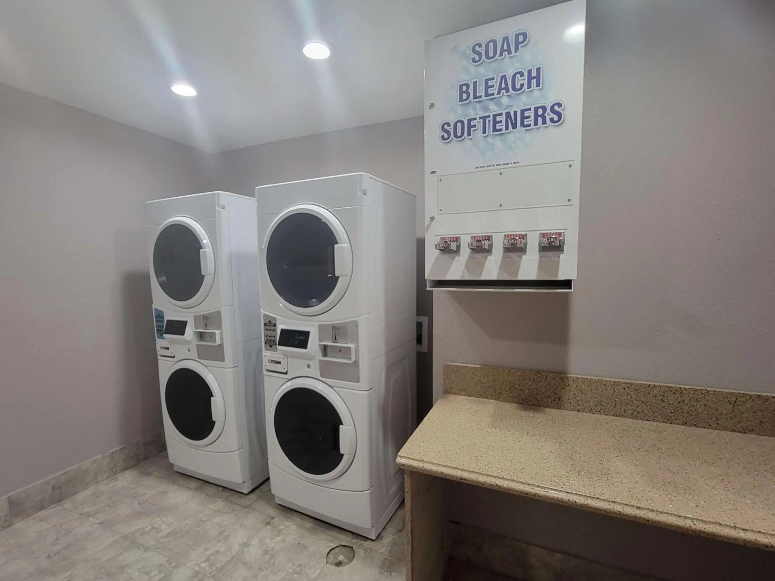 On site in SureStay Plus Hotel by Best Western Odessa