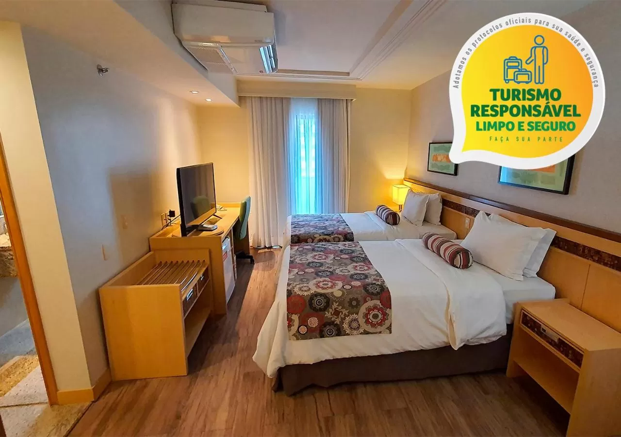 Photo of the whole room, Bed in Lets Idea Brasília Hotel