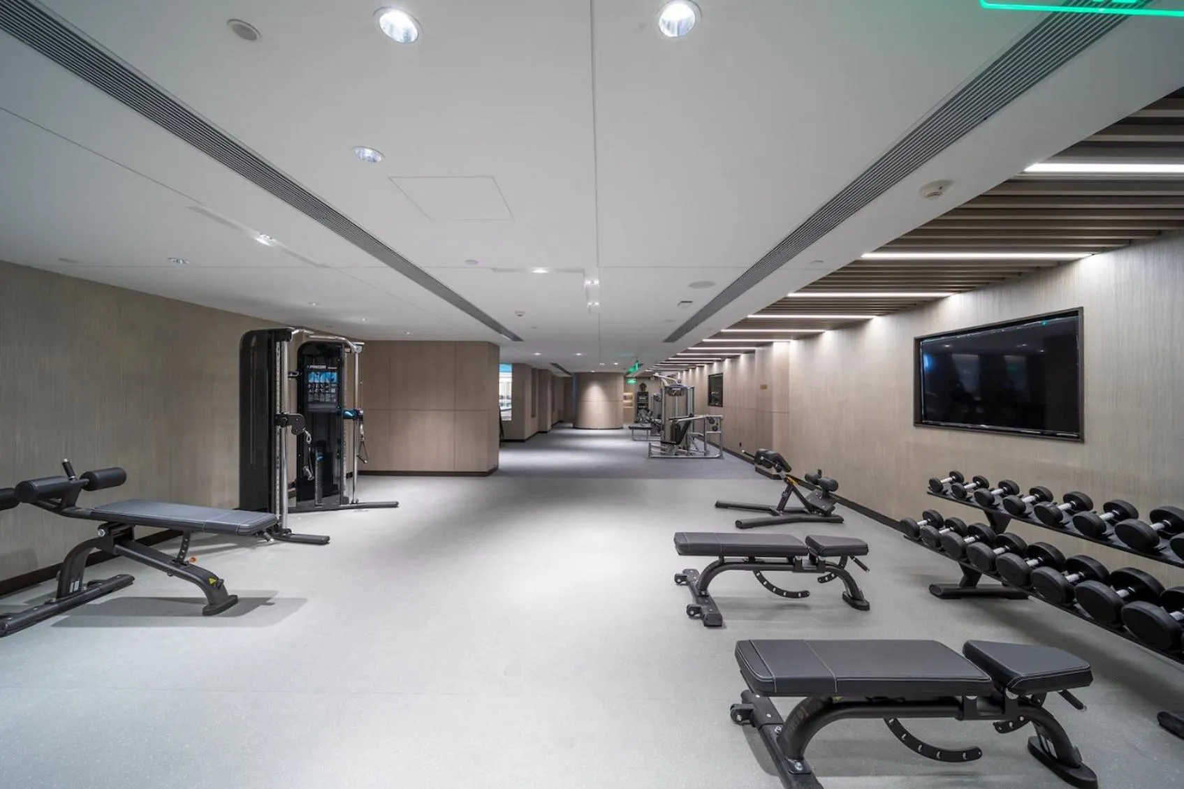 Fitness centre/facilities in HUALUXE Xi'an Chanba by IHG