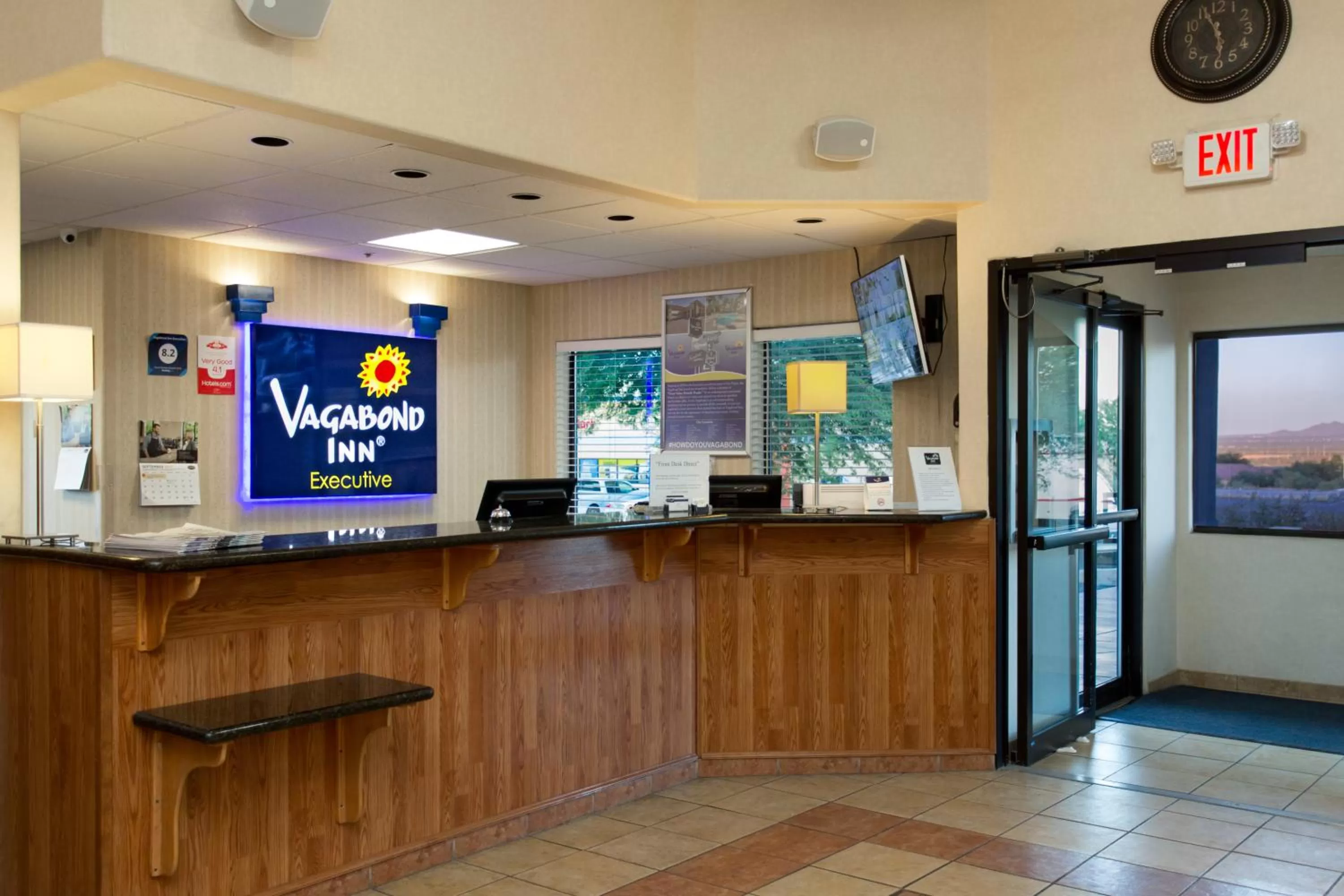 Lobby or reception in Vagabond Inn Executive