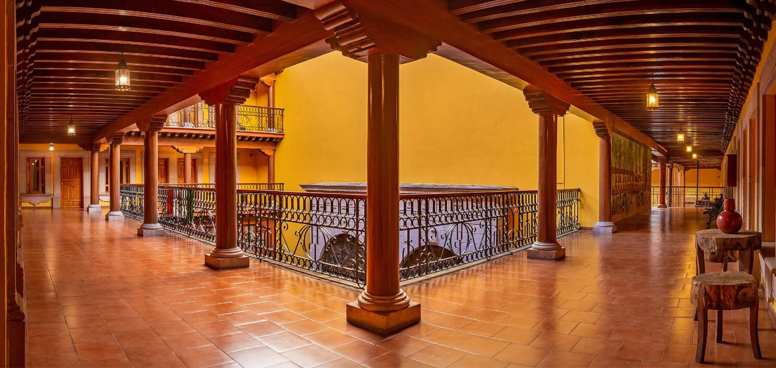 Balcony/Terrace in Hotel la Parroquia