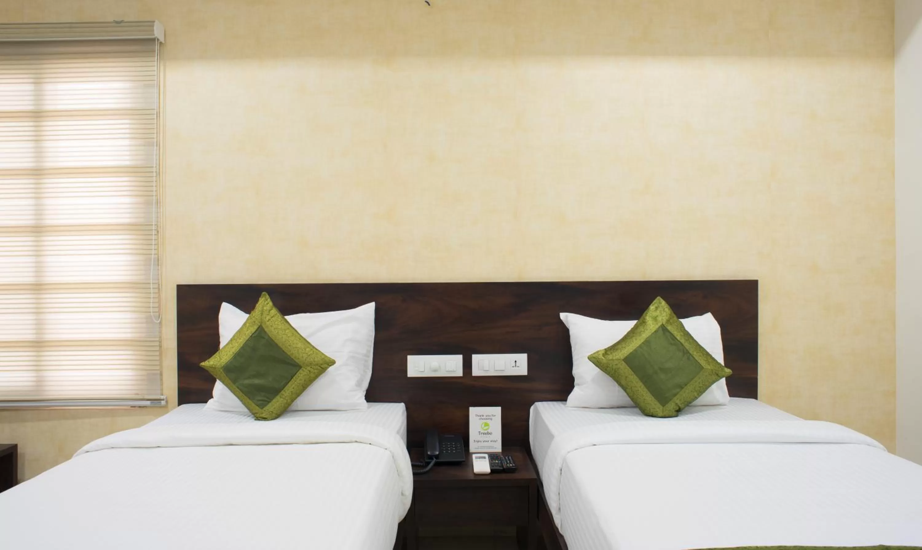 Bed in Treebo Celeste