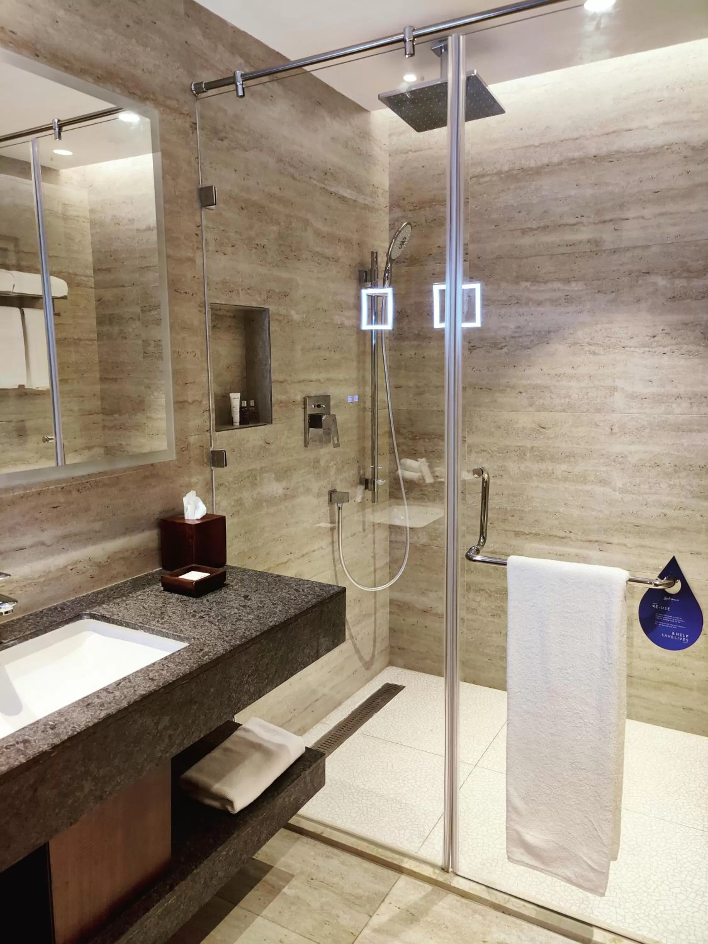 Bathroom in Radisson Blu Resort Visakhapatnam