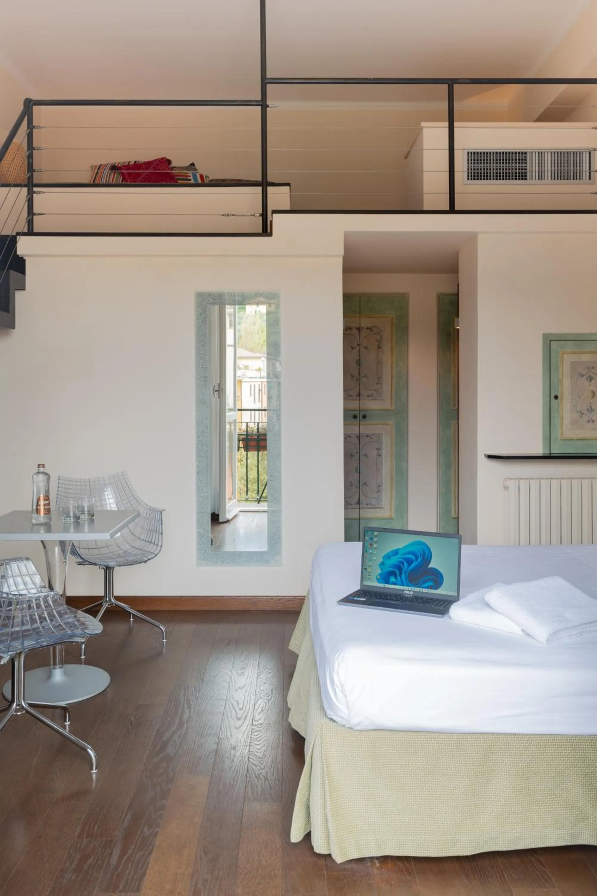 Bedroom, Bed in Albergo Minerva