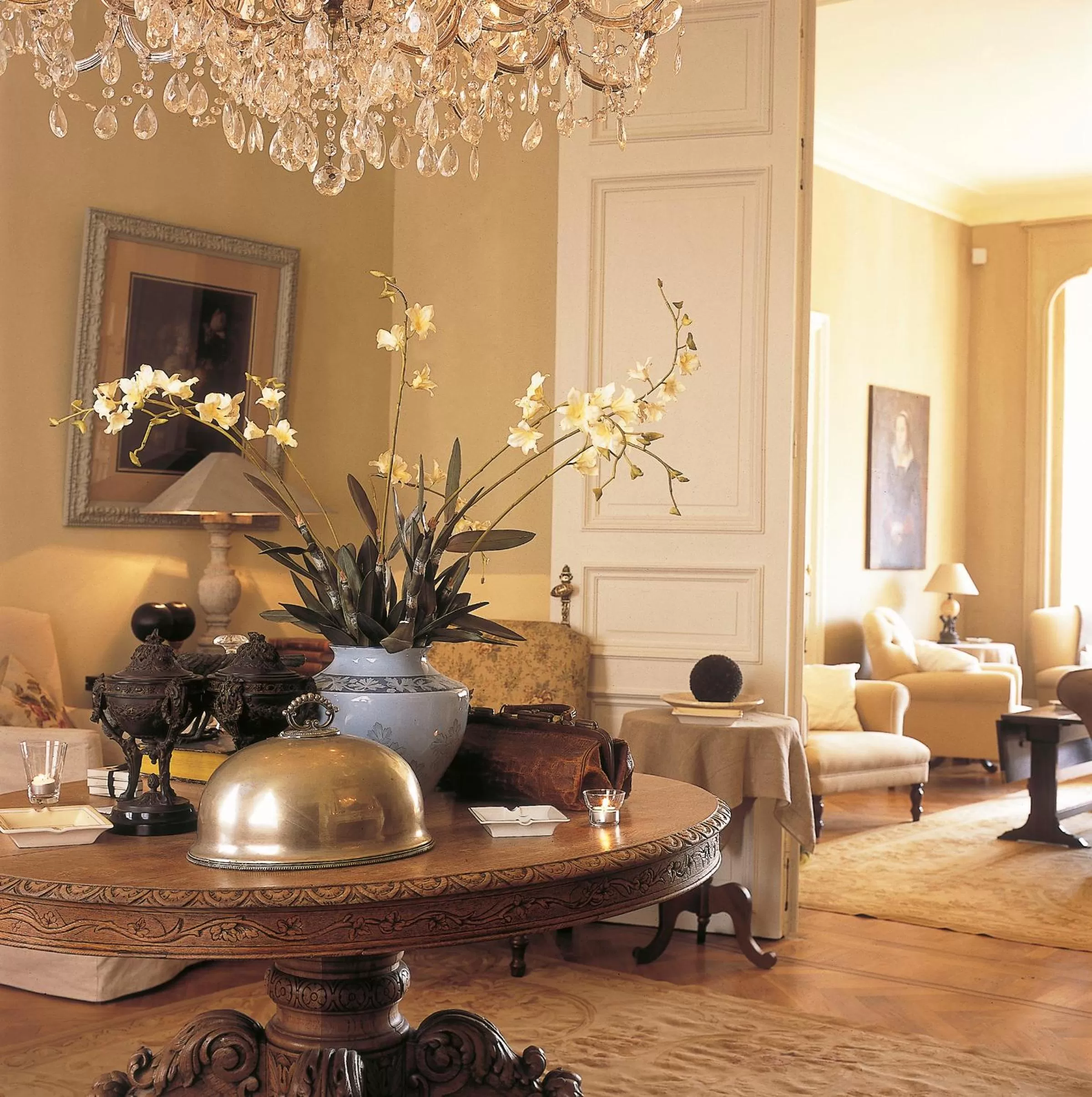 Living room in Hotel Recour