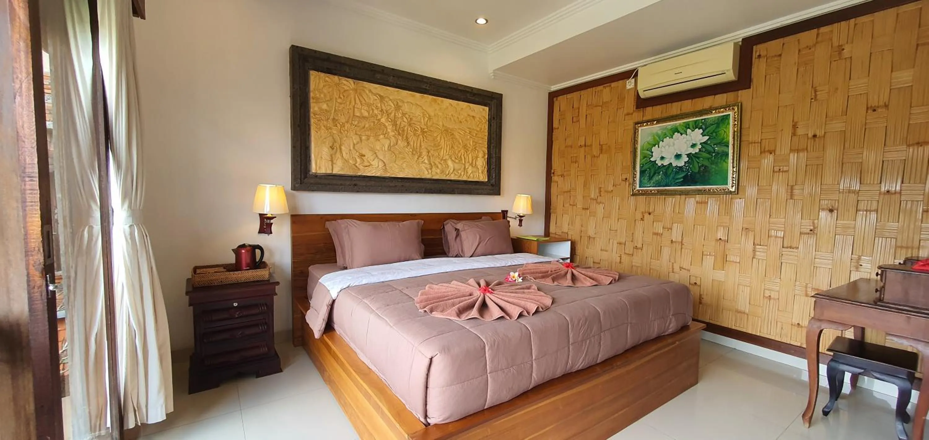 Double Room with Balcony - single occupancy in Kun - Kun Guest House Ubud