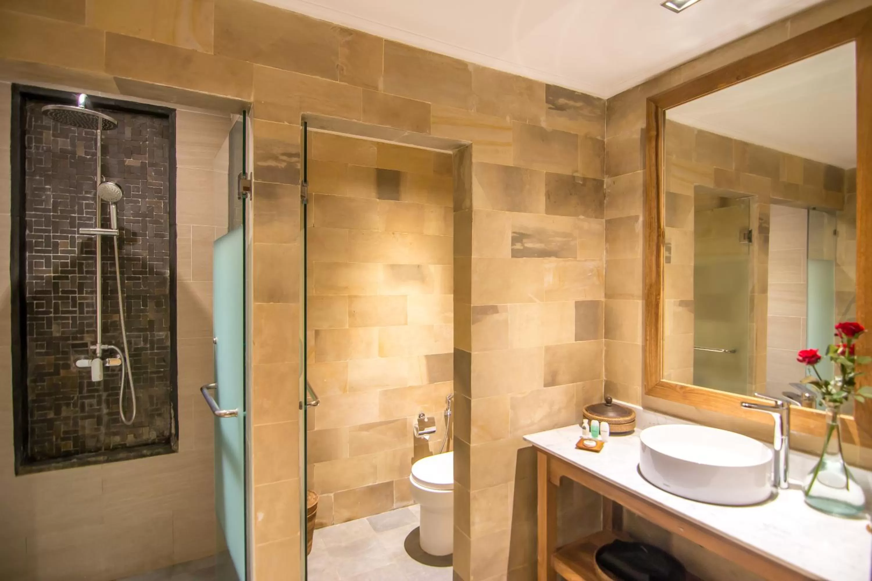 Bathroom in Ulun Ubud Resort - CHSE Certified