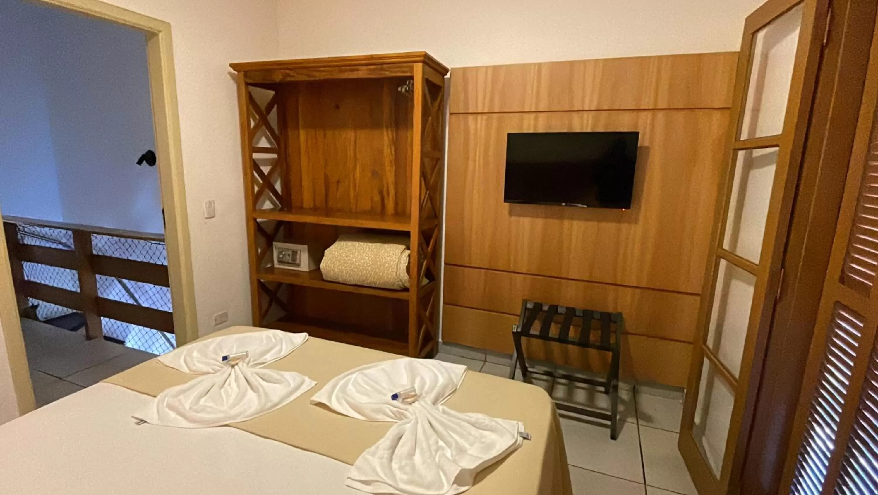 Bedroom, Bed in Pousada Ilha Vitoria