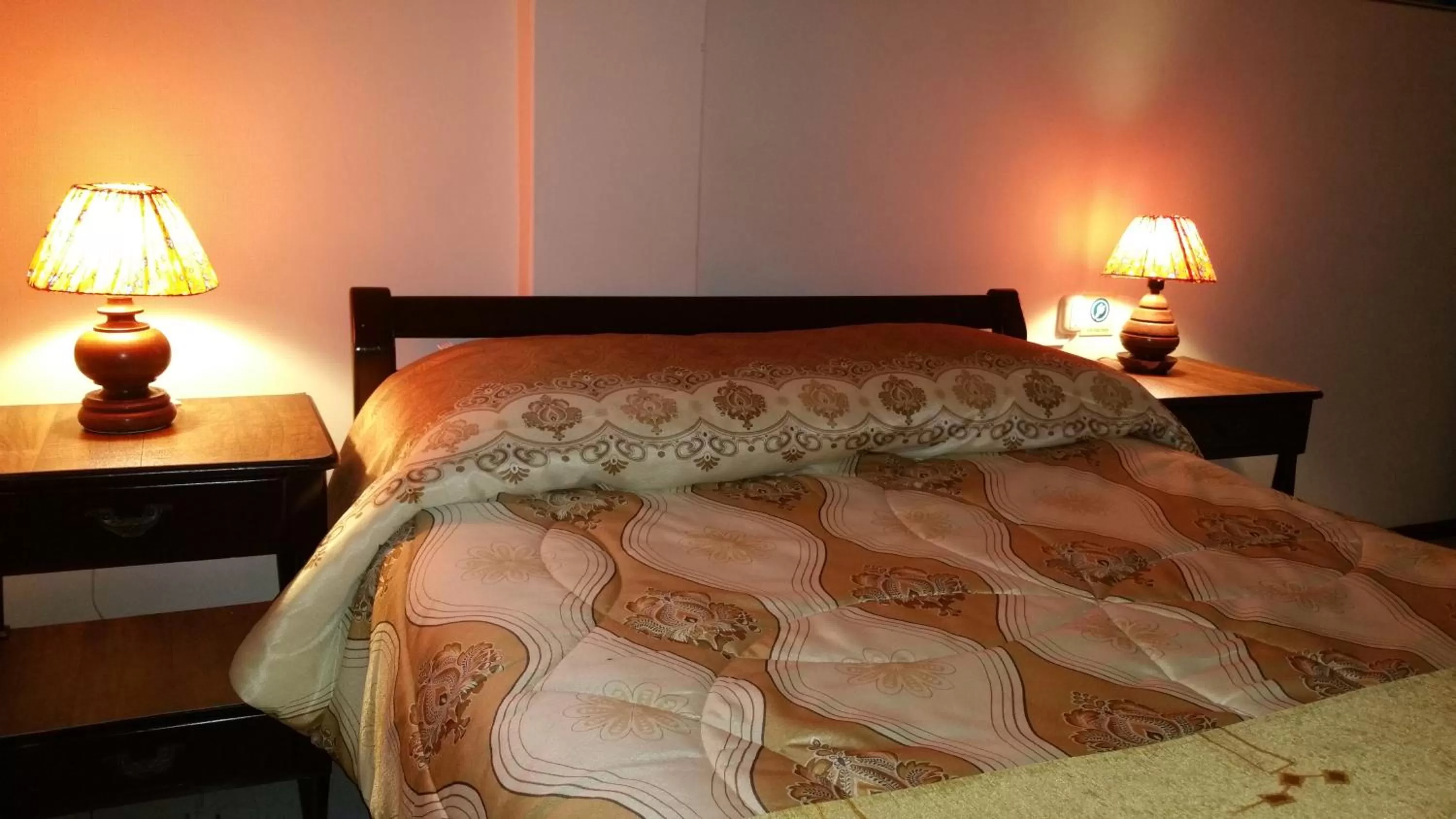 Bed in Hotel Flor de Oriente