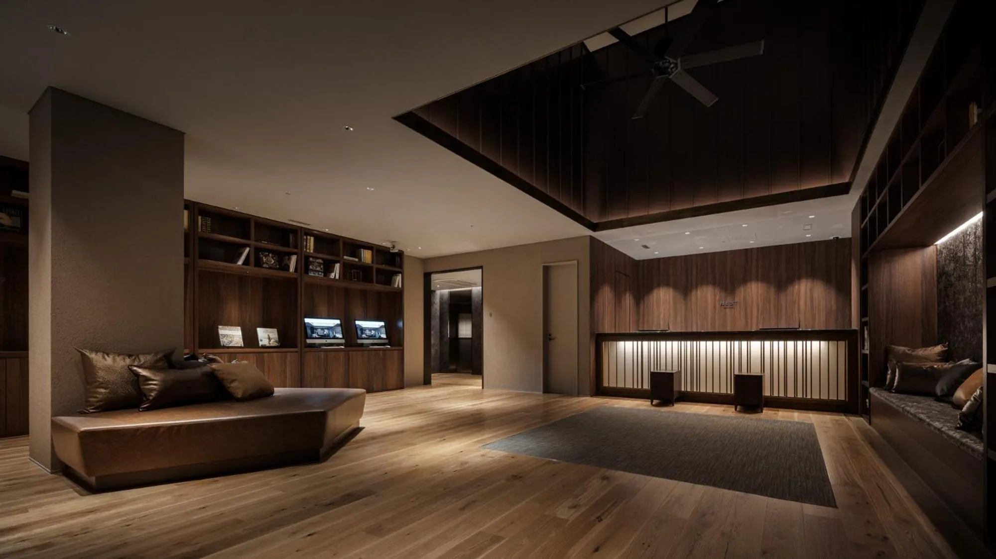 Lobby or reception in Nest Hotel Tokyo Hanzomon