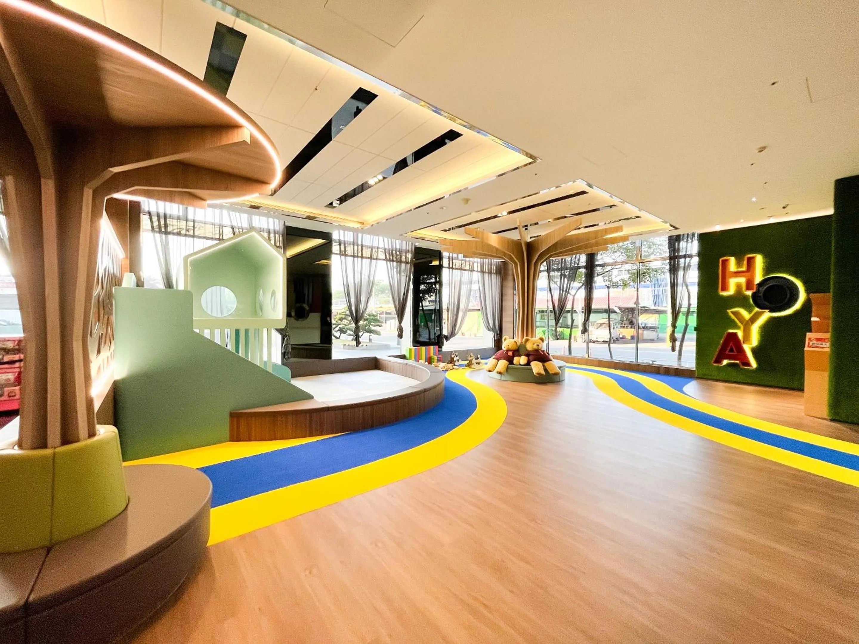 Children play ground in Hoya Resort Hotel Kaohsiung