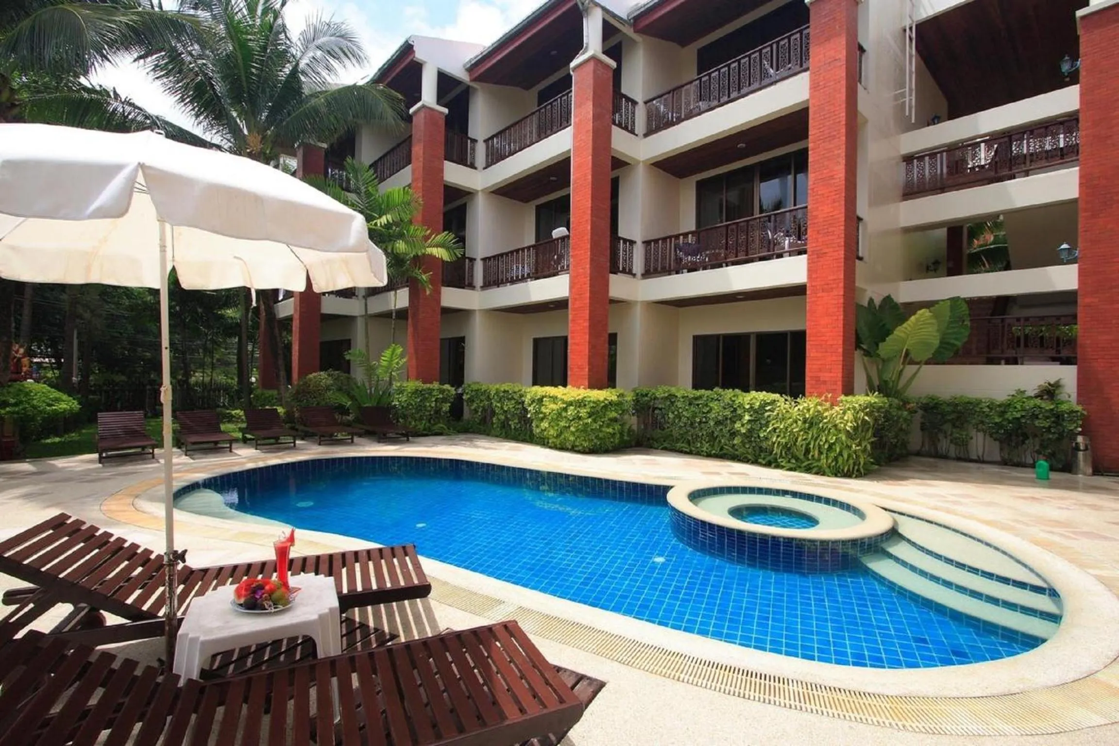 Garden in Sun Hill Hotel Patong