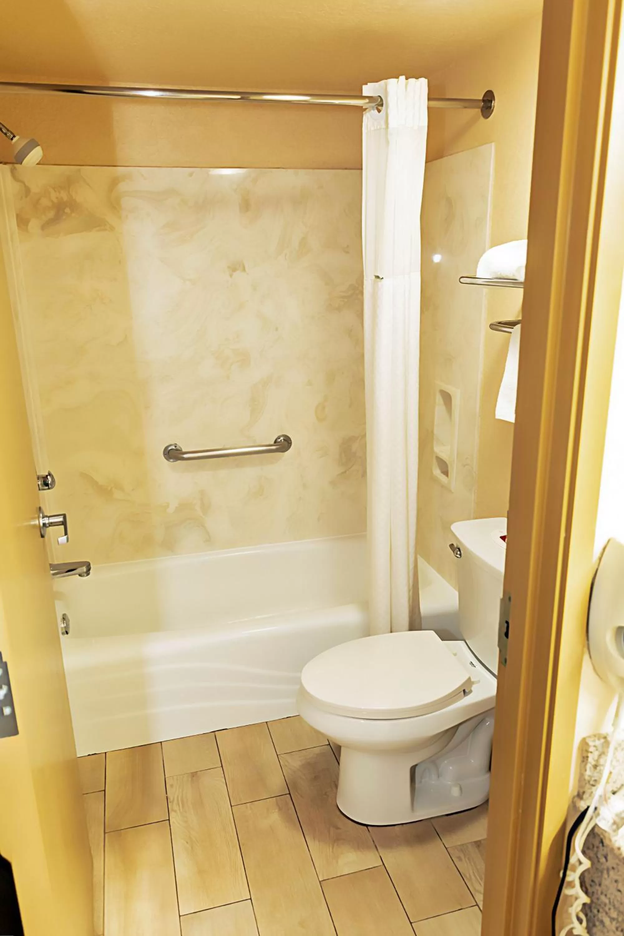 Bathroom in Days Inn by Wyndham Oklahoma City