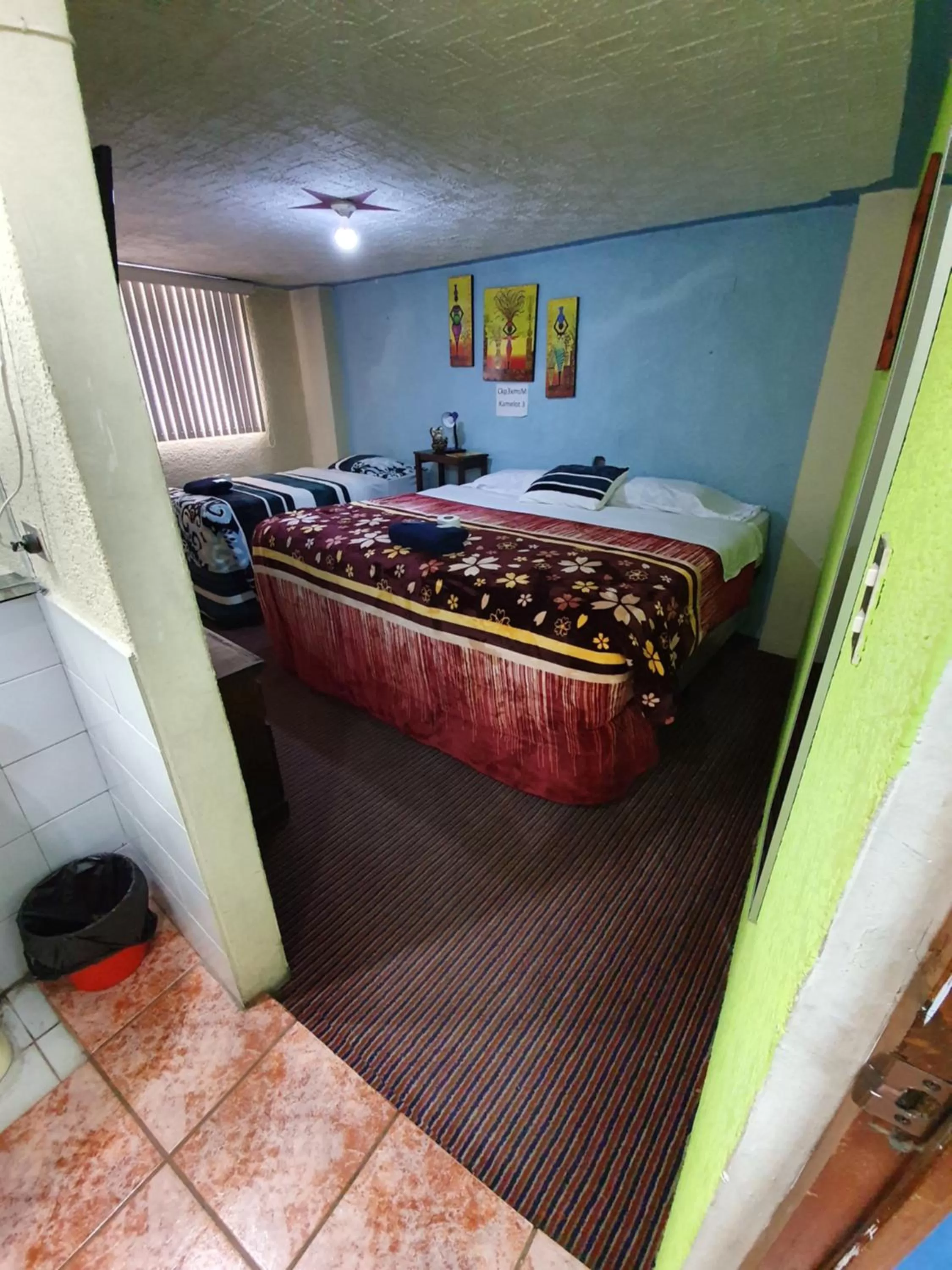 Bed in hotel kasa kamelot 2