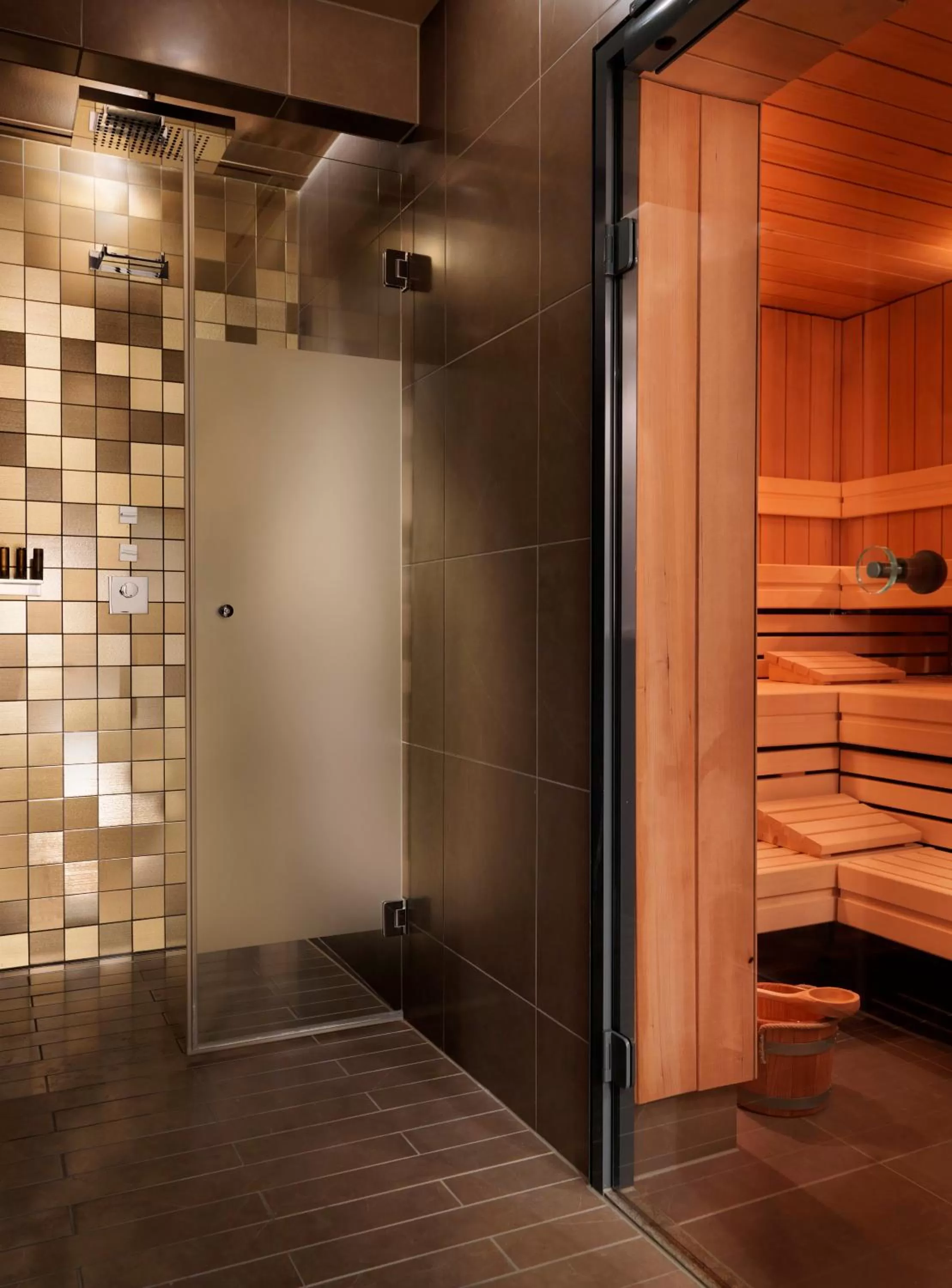 Sauna in Hyatt Regency Dusseldorf