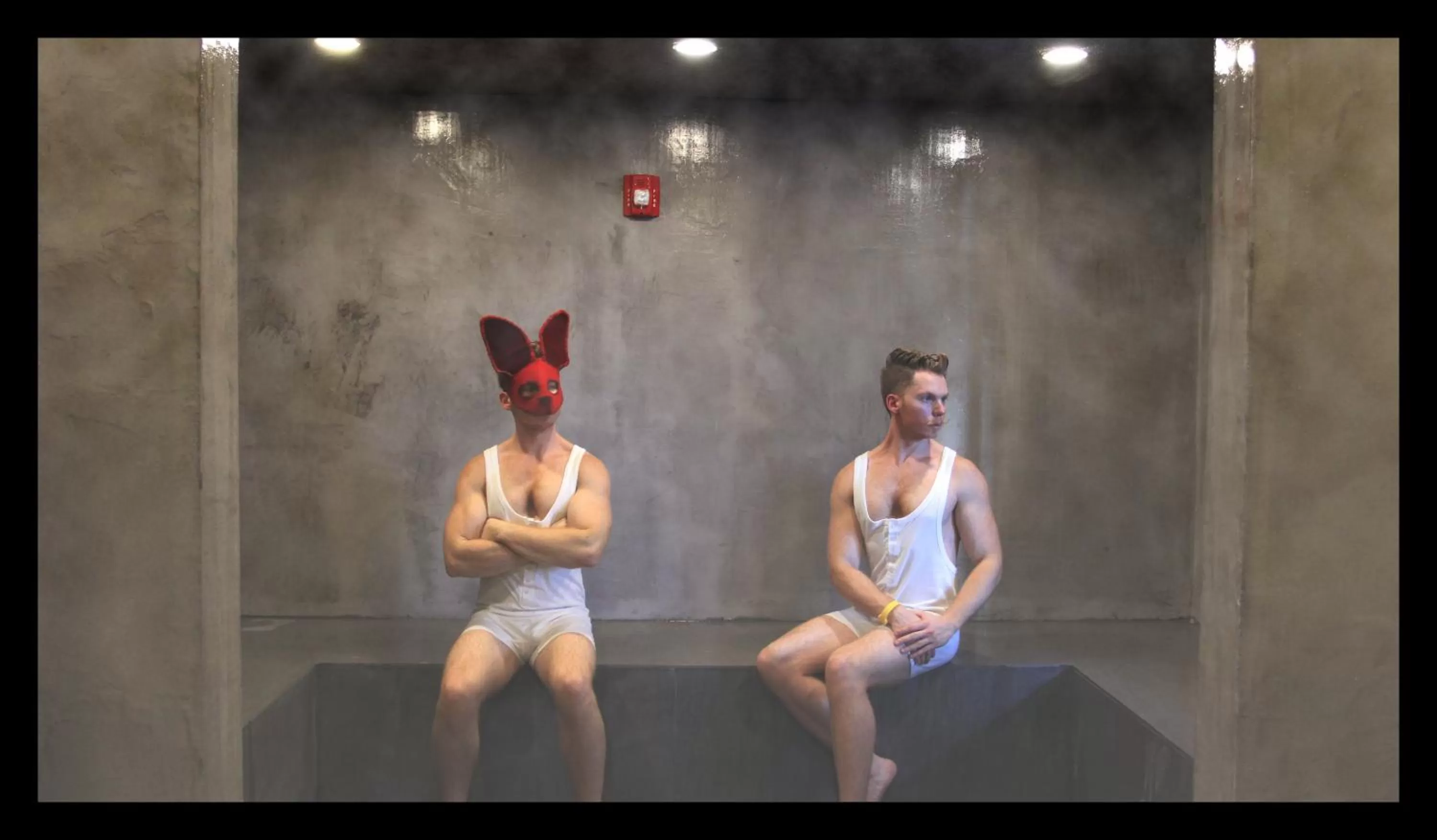 Steam room in Hotel Gaythering - Gay Hotel - All Adults Welcome