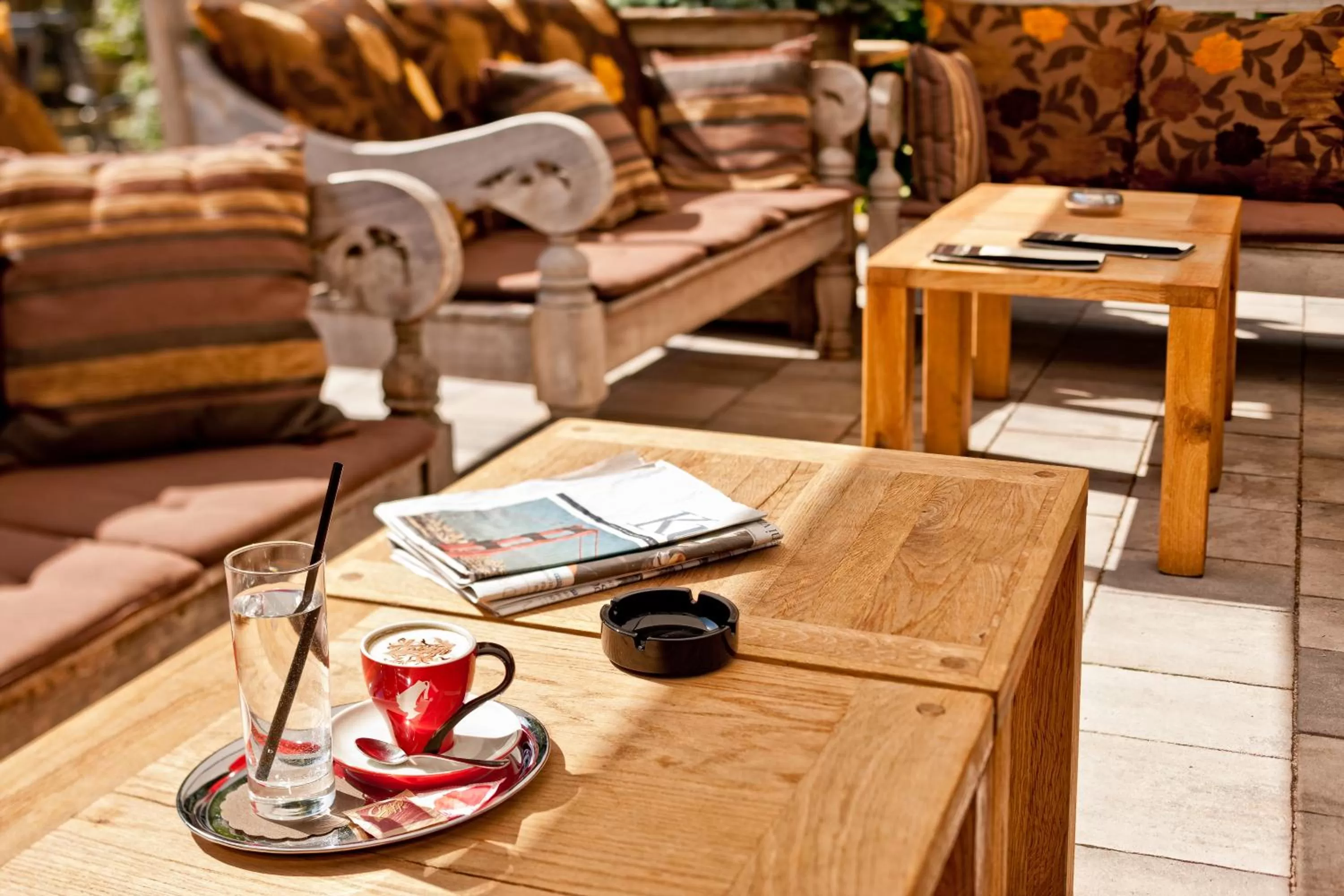 Balcony/Terrace in B&B Dvor Tacen