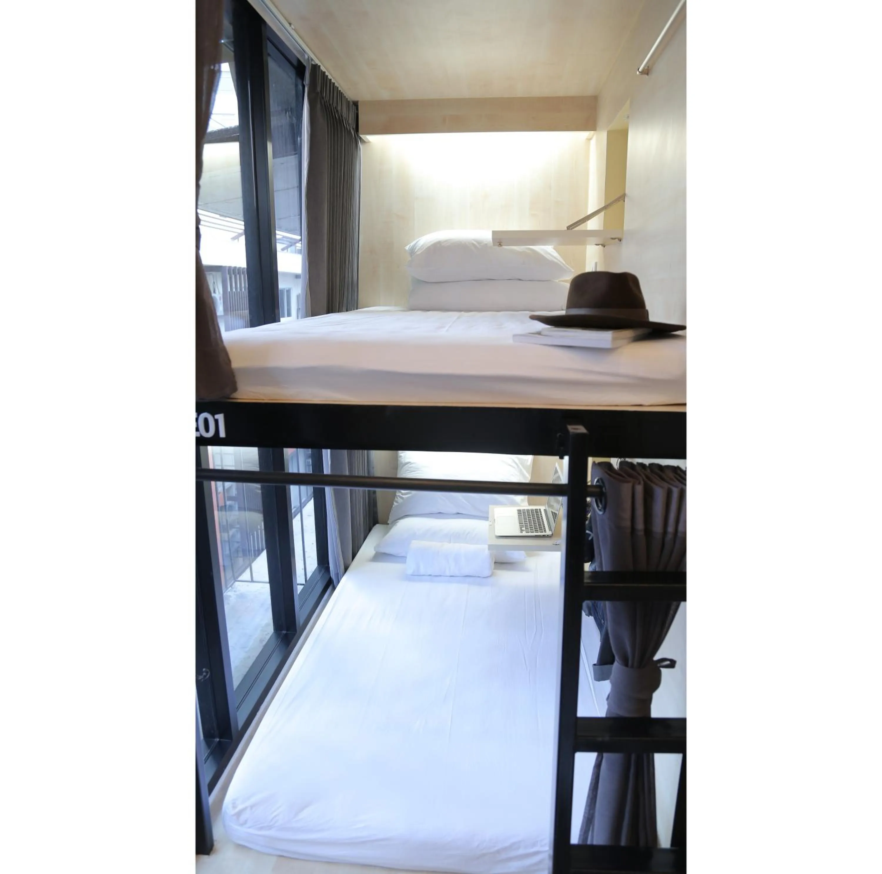 Bed in Lamurr Sukhumvit 41