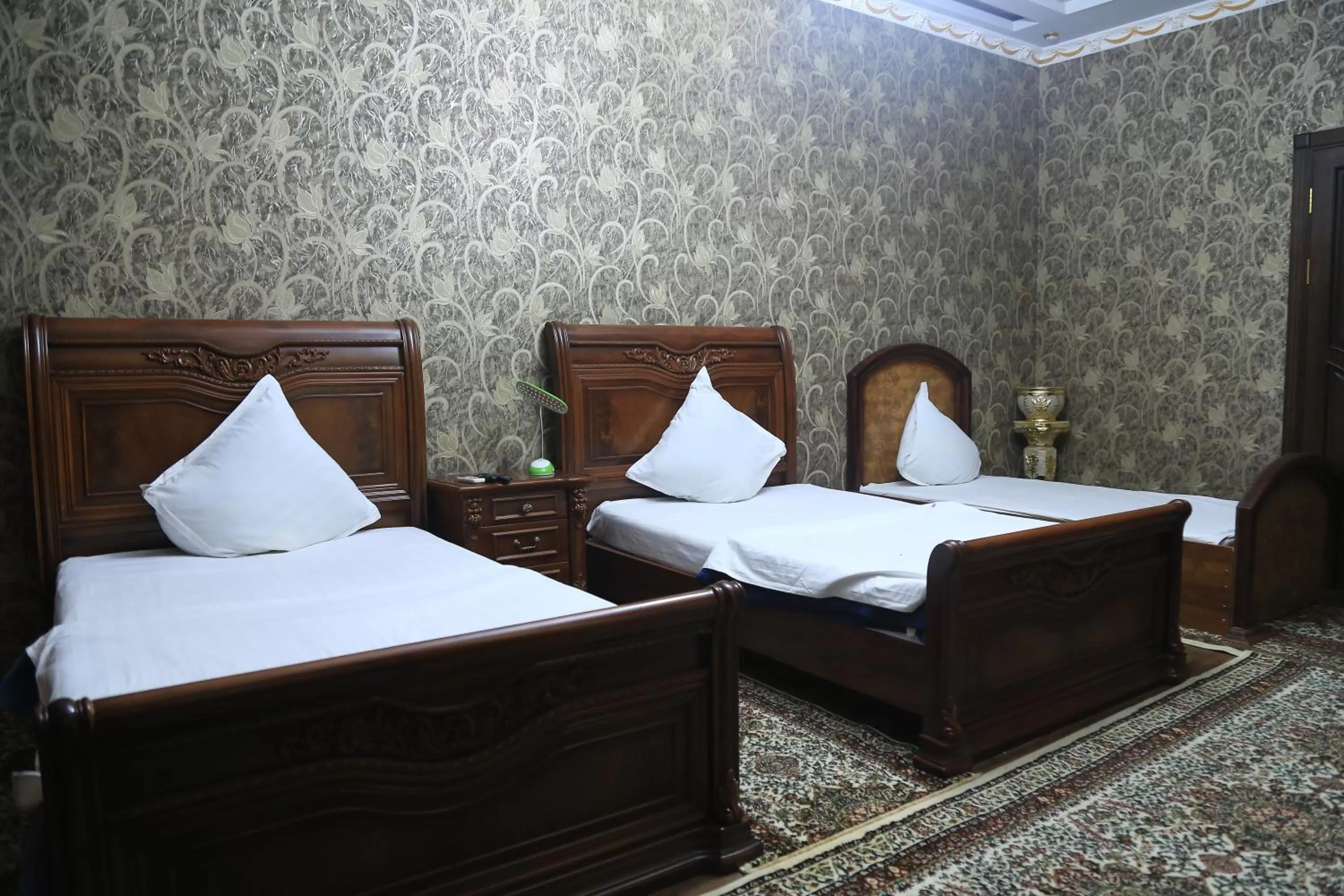 Bed in Hotel Nurafshon Boutique