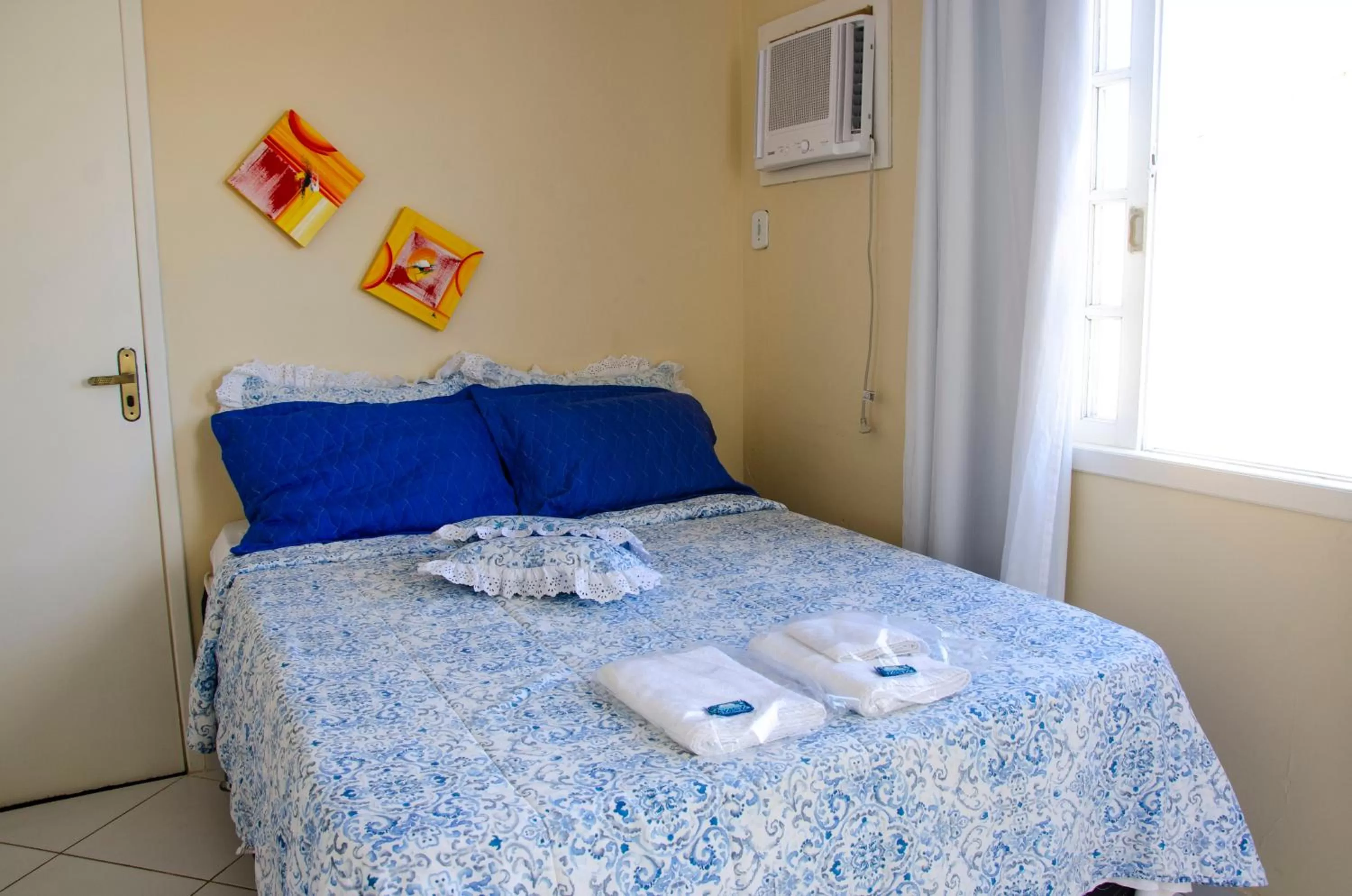 Bed in Pousada Luzes de Geribá