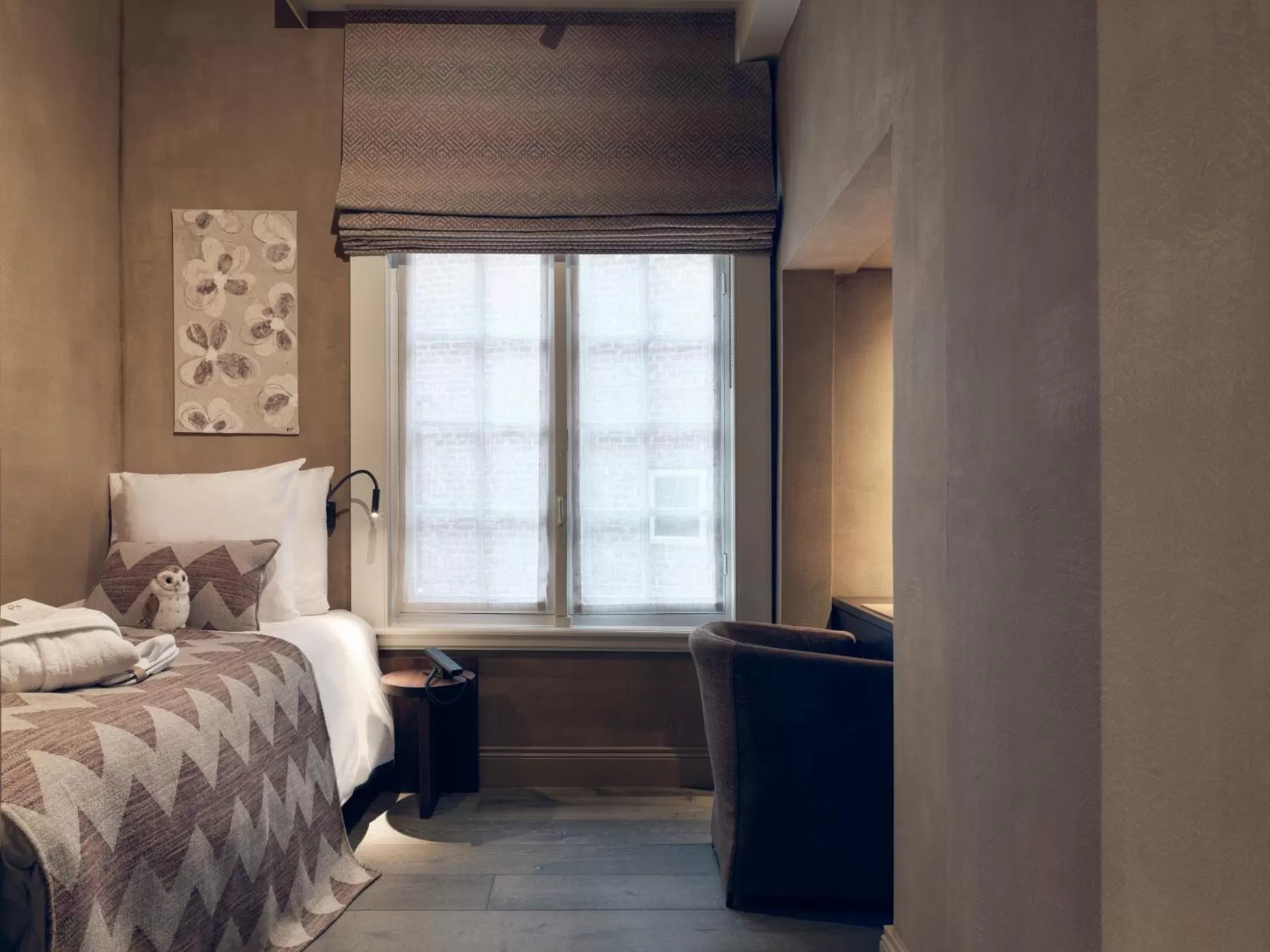 Bed in Botanic Sanctuary Antwerp - The Leading Hotels of the World