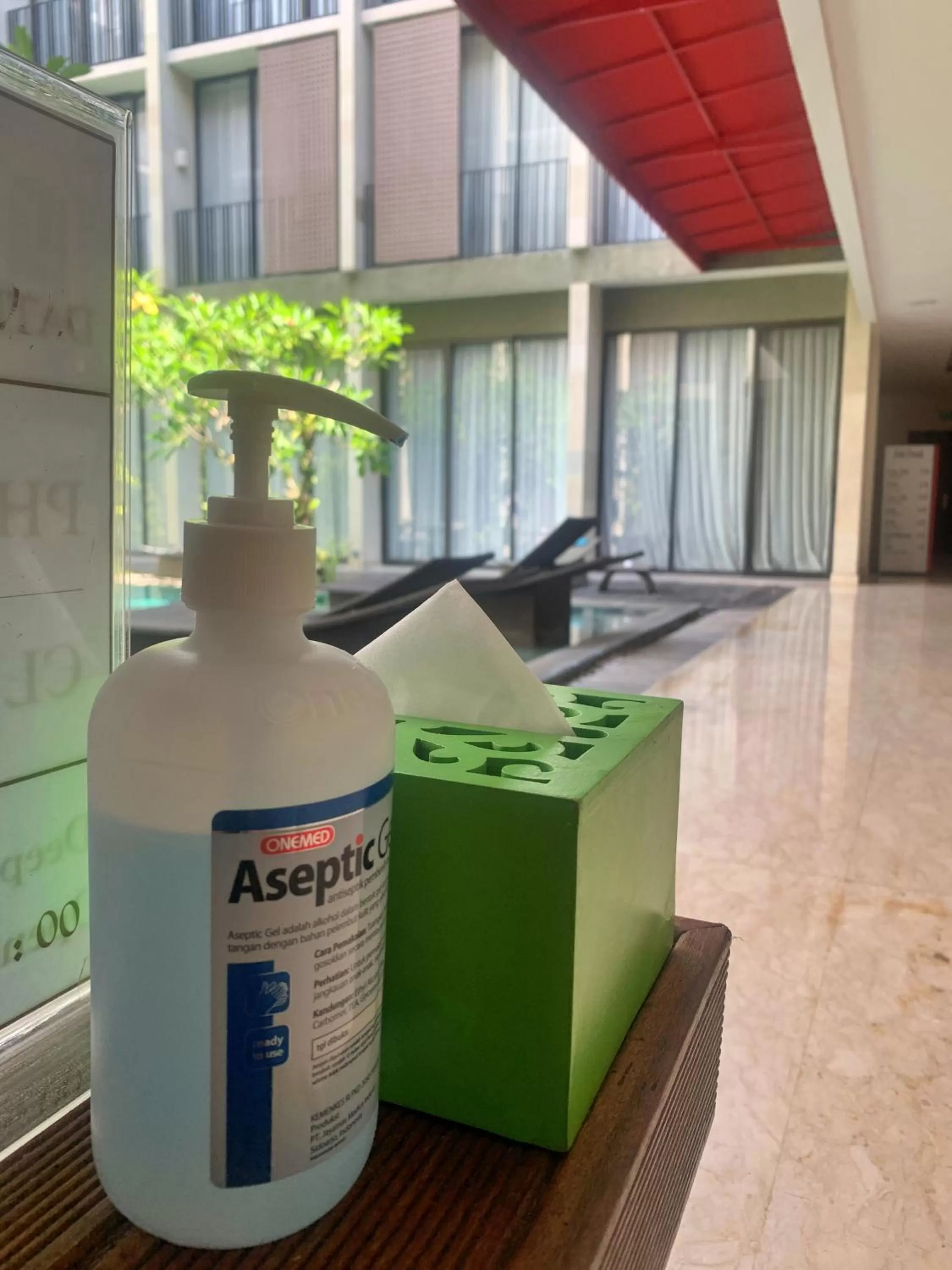 Lobby or reception in Hotel Terrace at Kuta