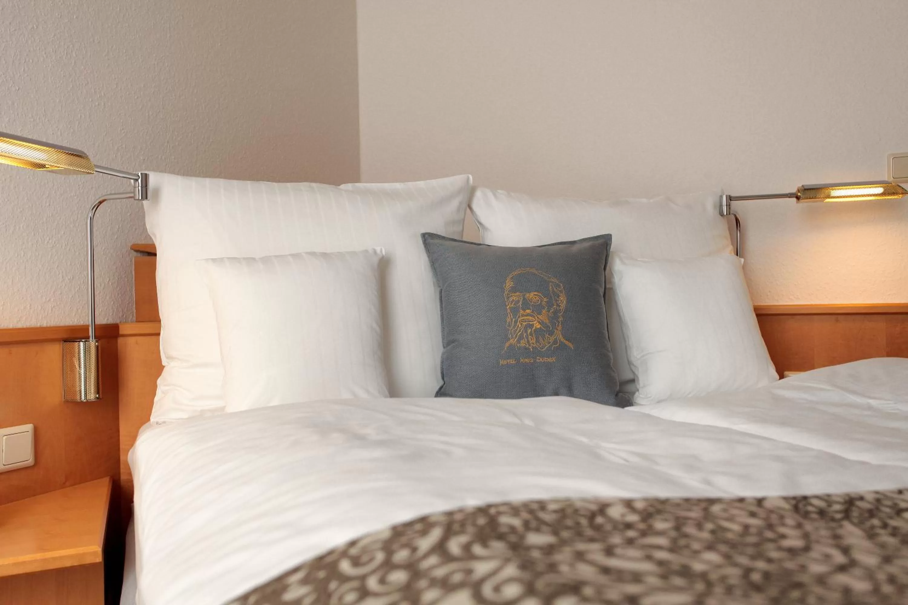 Bedroom, Bed in Hotel Haus Duden