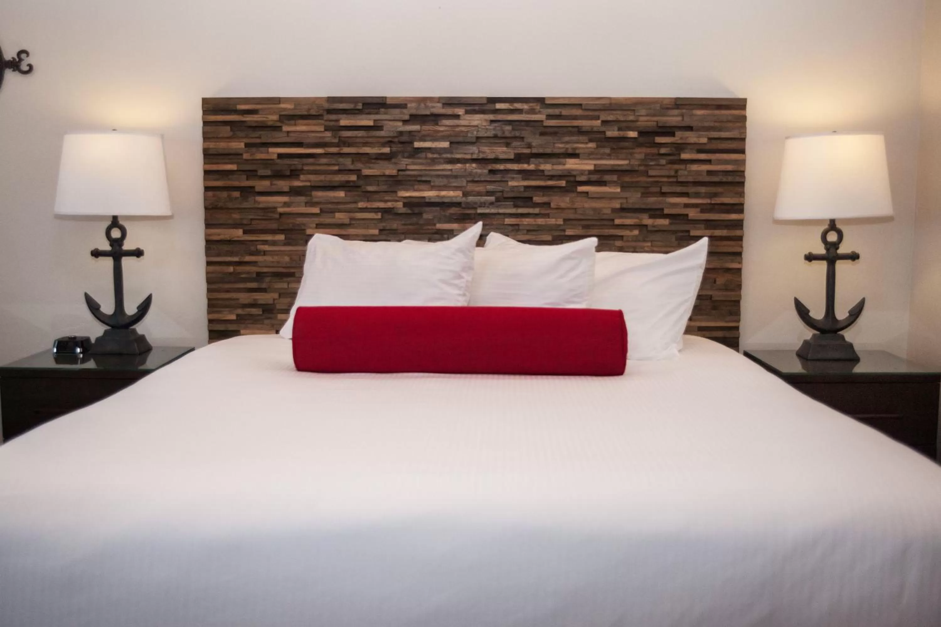 Bed in The Landing at Morro Bay