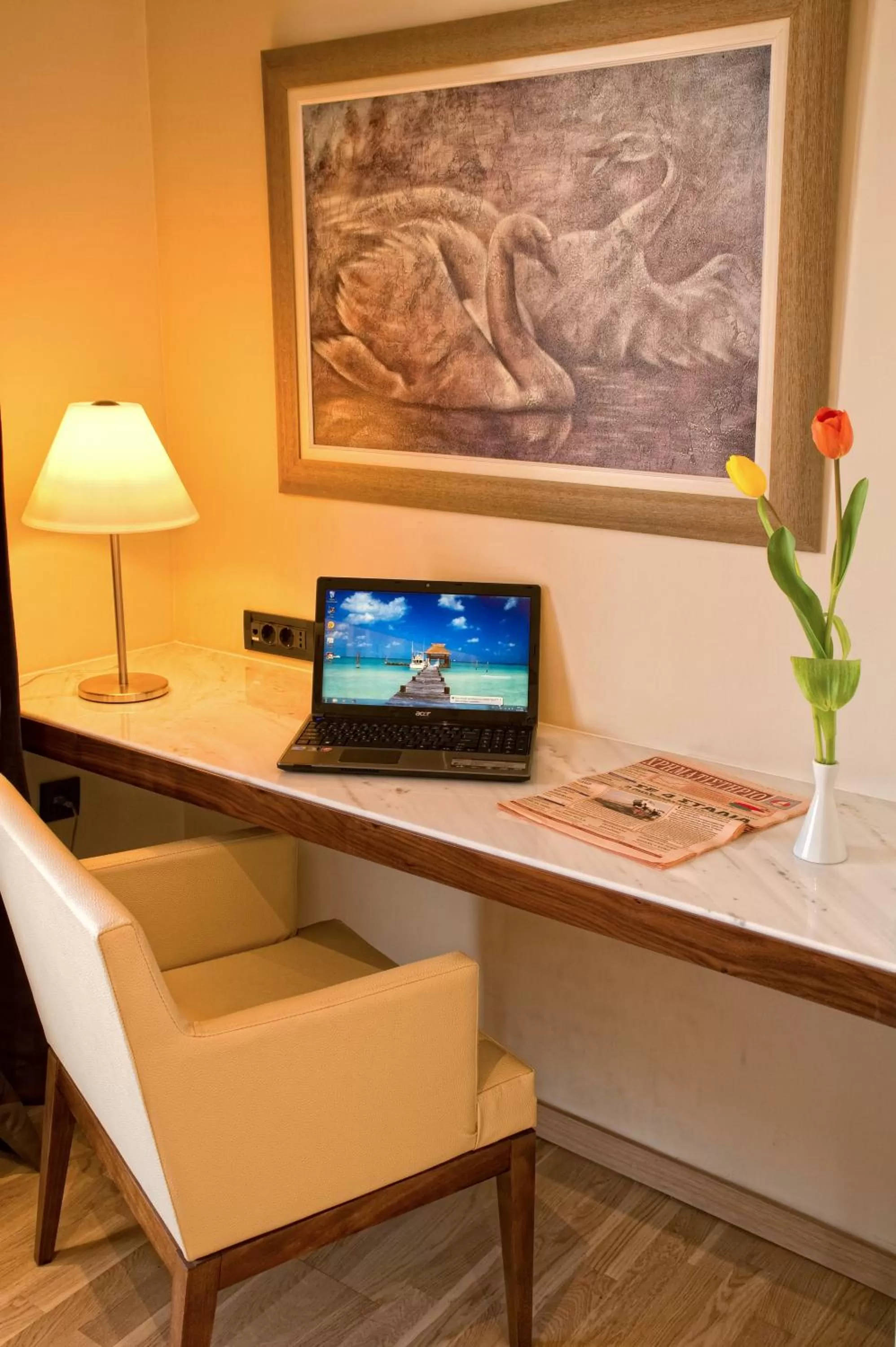 Seating area in Pharae Palace