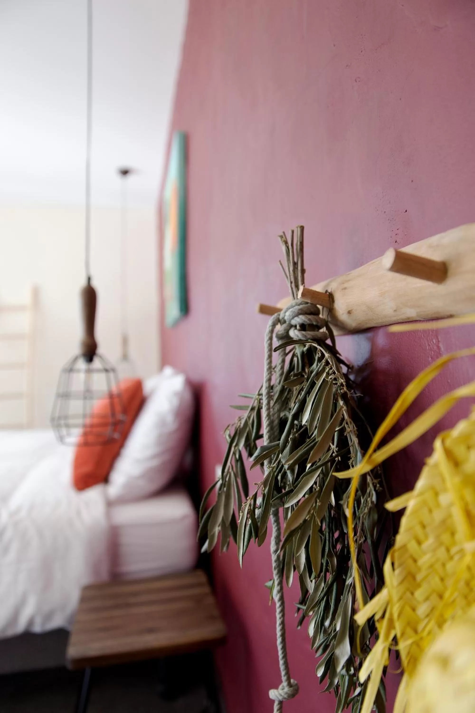 Decorative detail, Bed in Trendy and Luxe B&B and Garden Suite