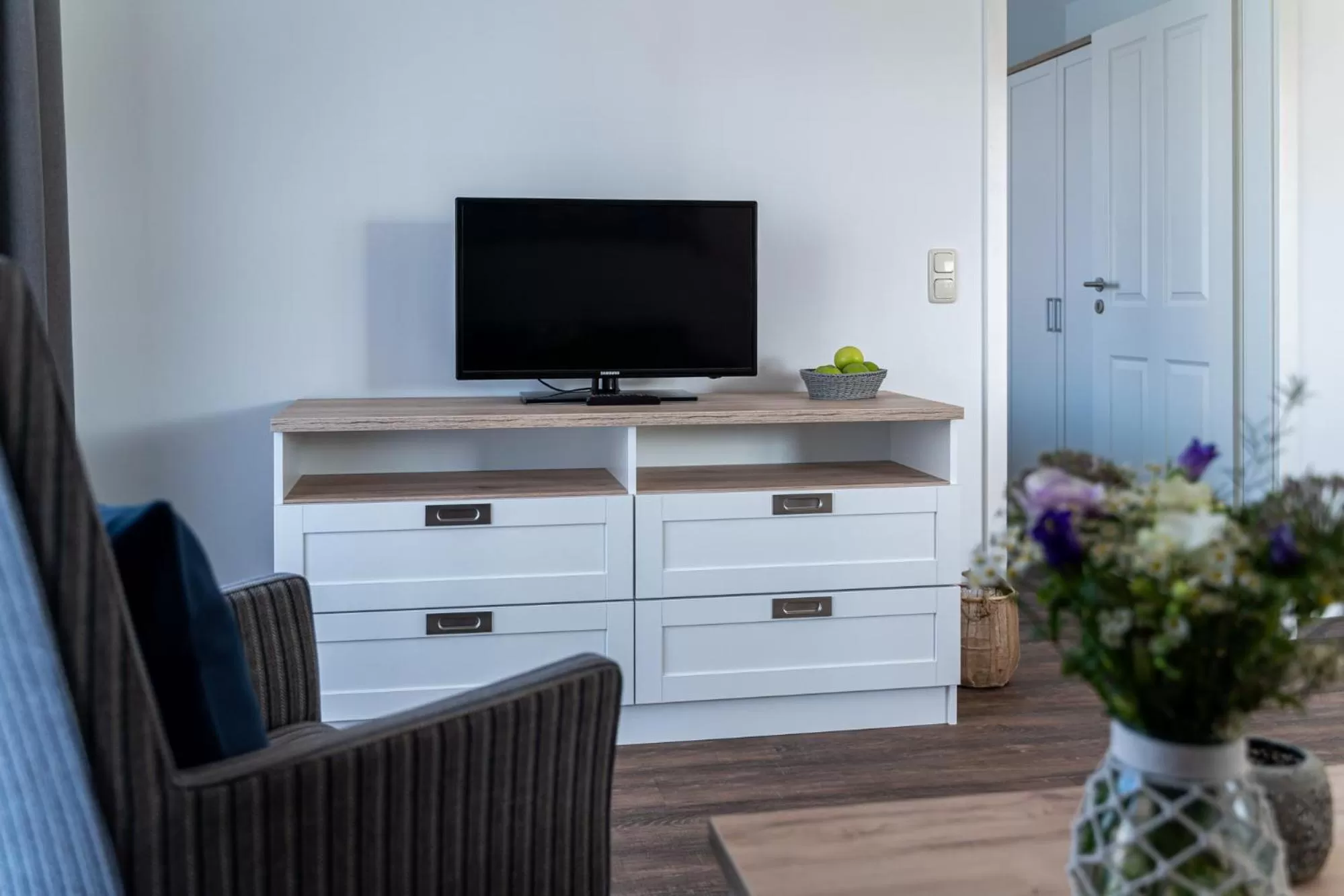 Seating area in Strandhafer Aparthotel