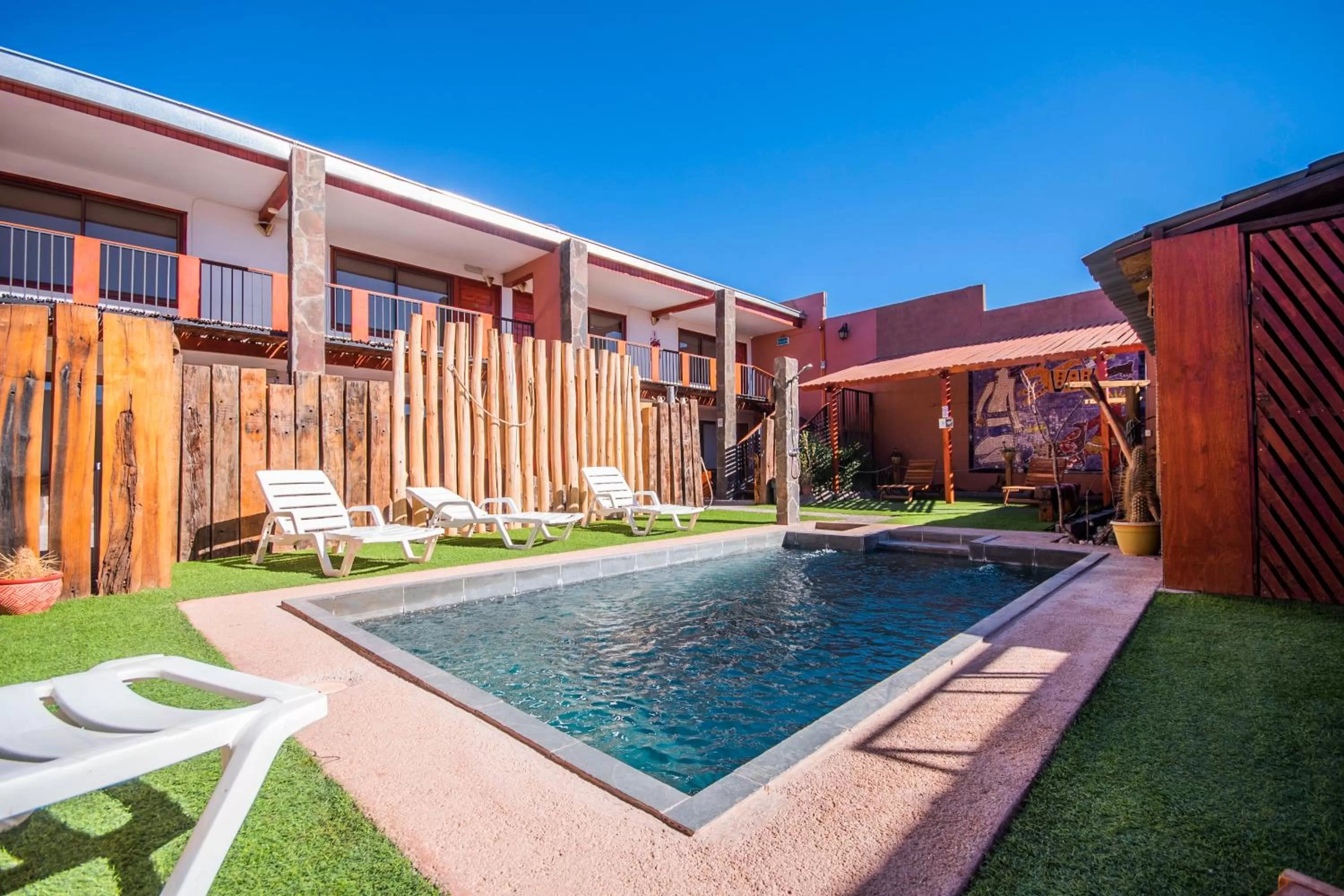 Property Building in Hotel Casa Algarrobo