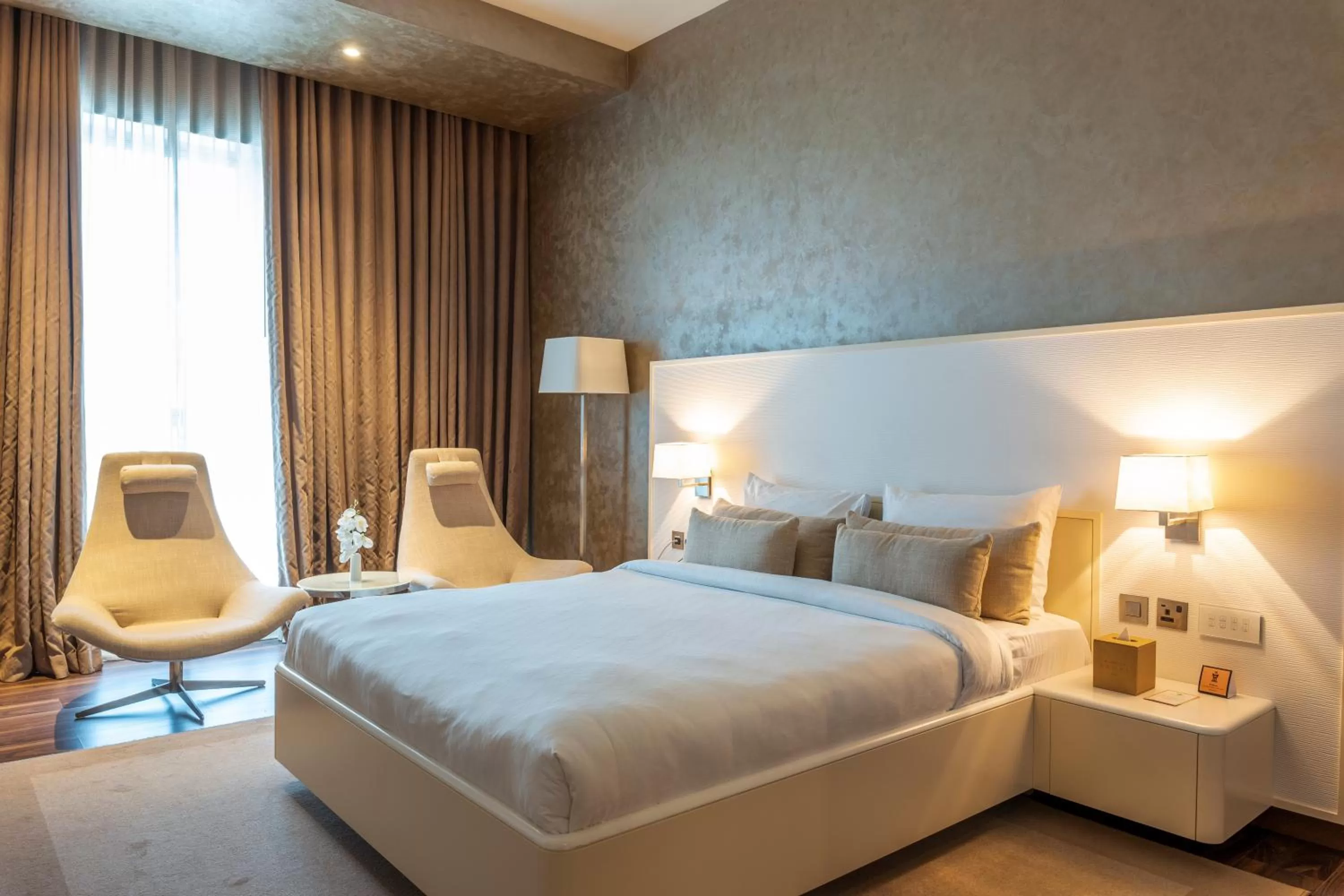 Bed in Remal Hotel & Villas Al Dhannah City