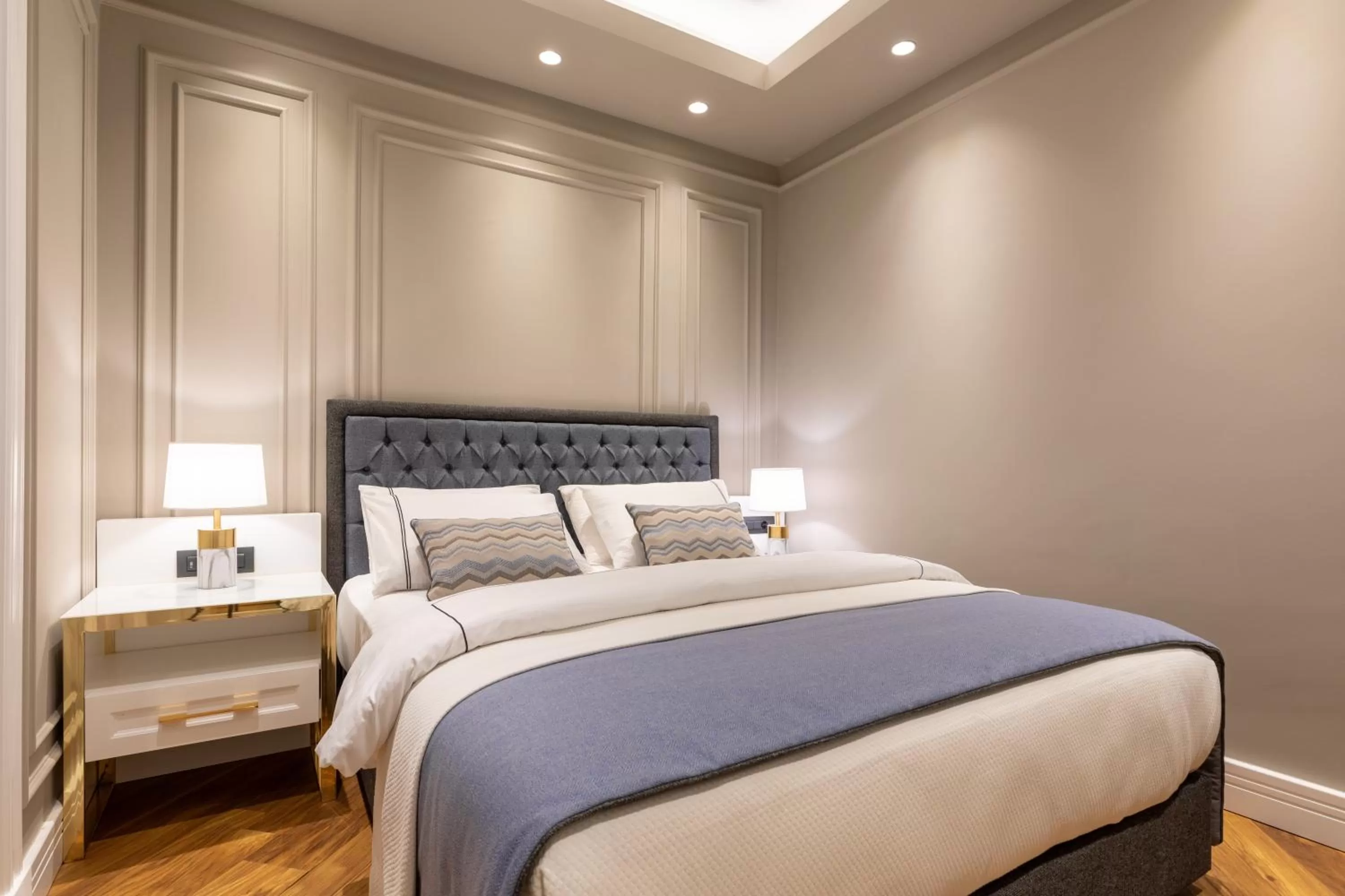 Bed in Motif Hotel Çeşme