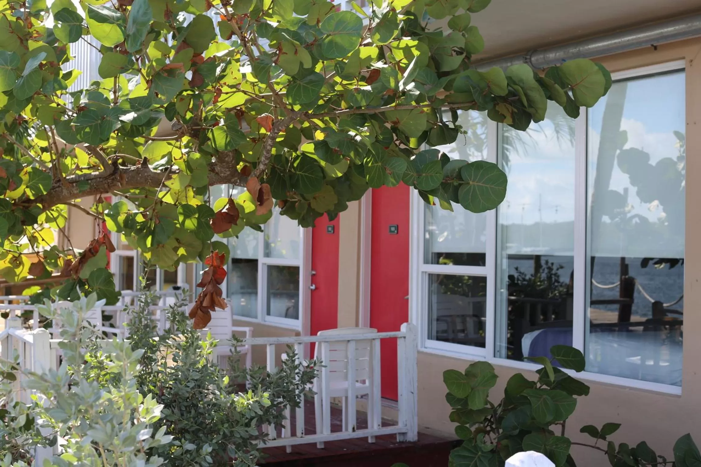 Property building in Gilbert's Resort & Marina