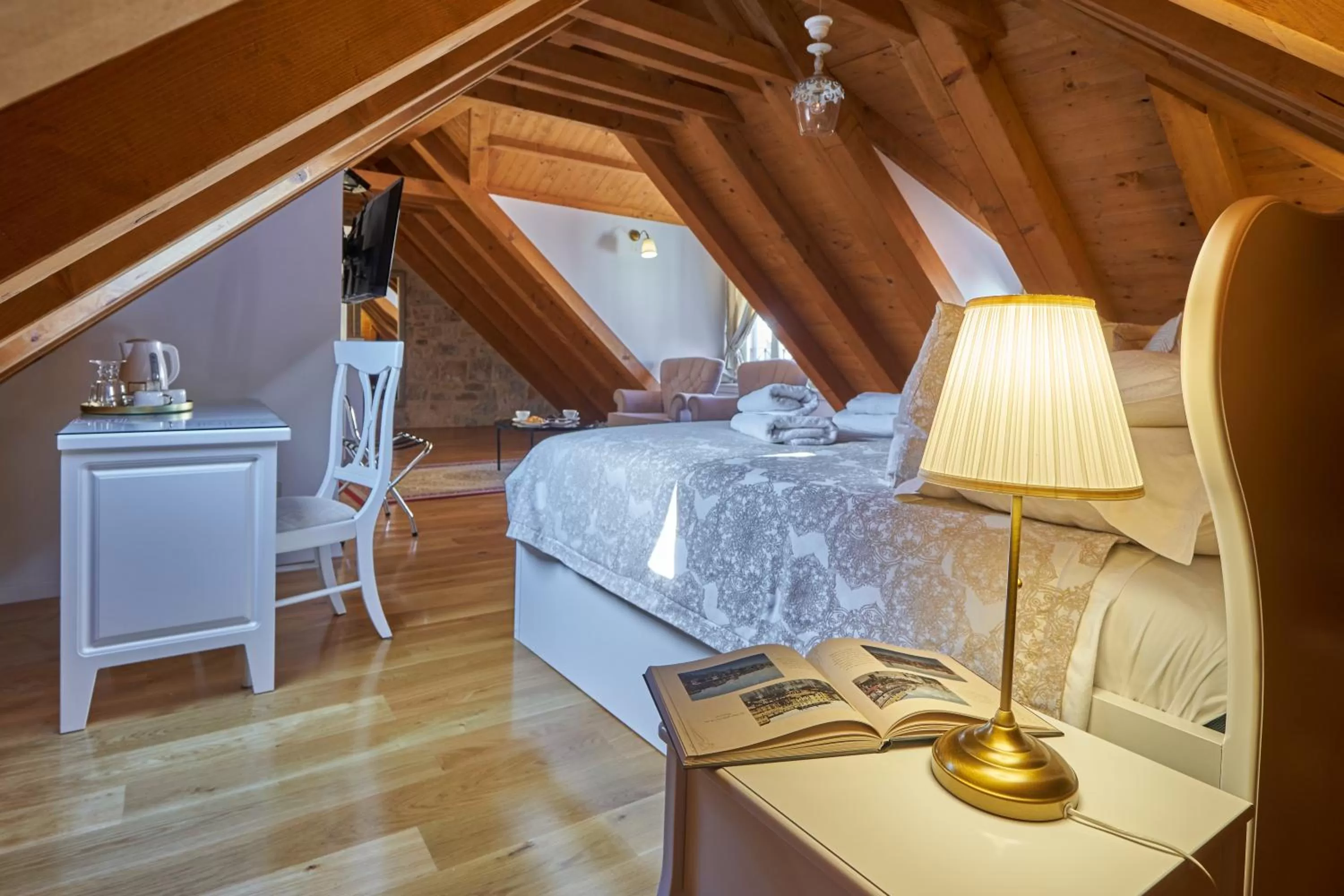 Decorative detail, Bed in Villa Split Heritage Hotel