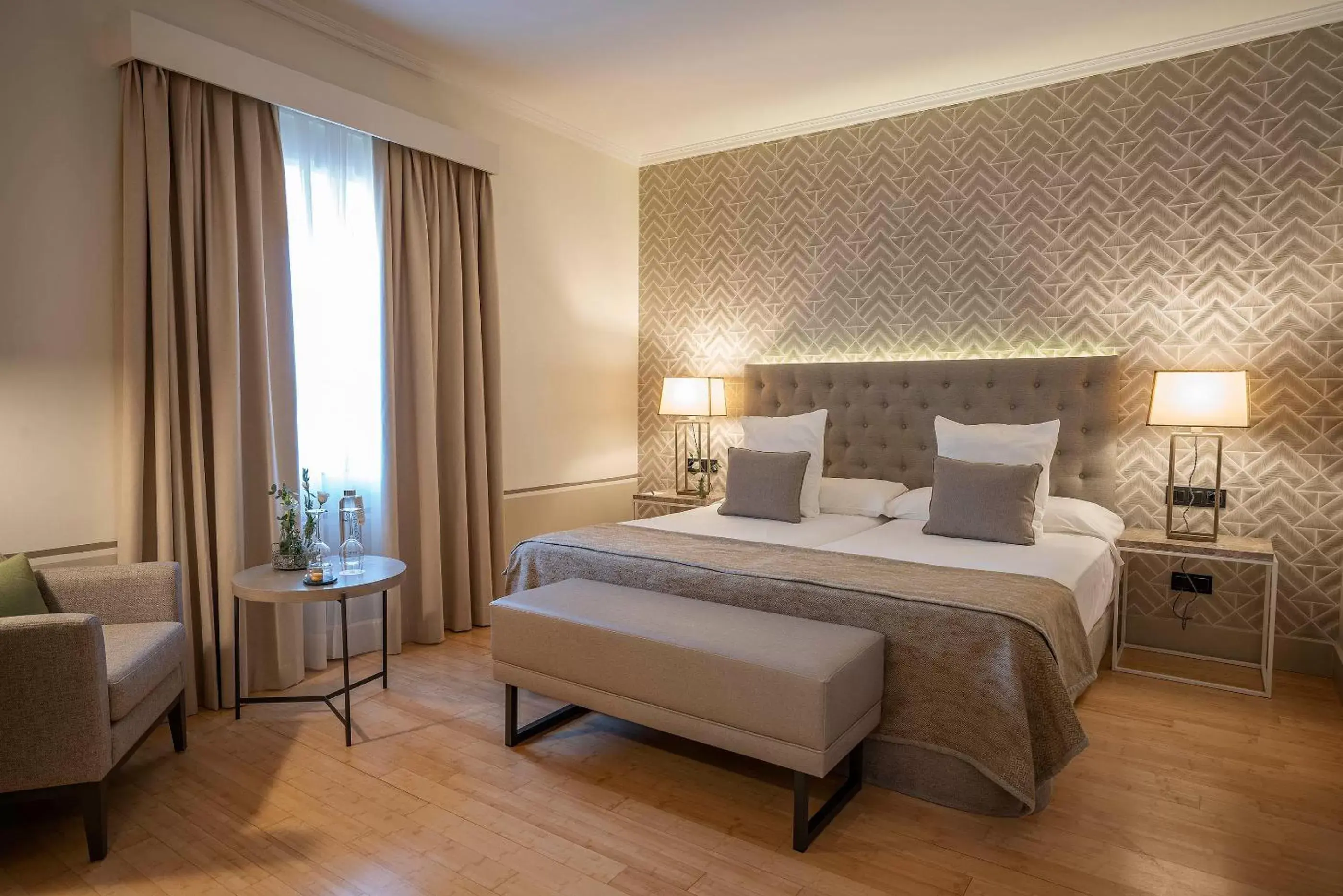 Double Room with Spa Access in Hospes Palacio de Arenales & Spa Double Room with Spa Access in Hospes Palacio de Arenales & Spa