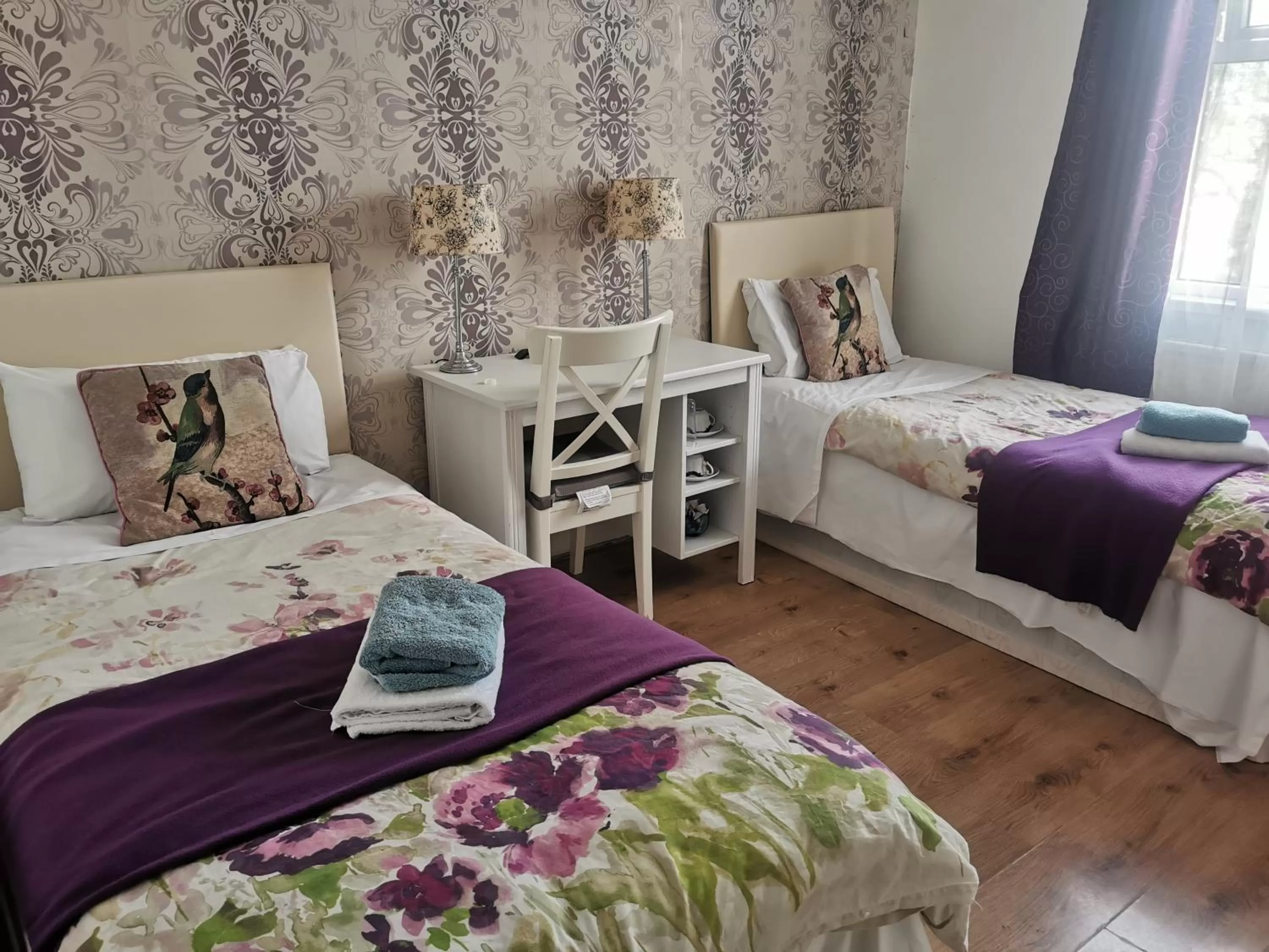 Bed in Adams Guest House