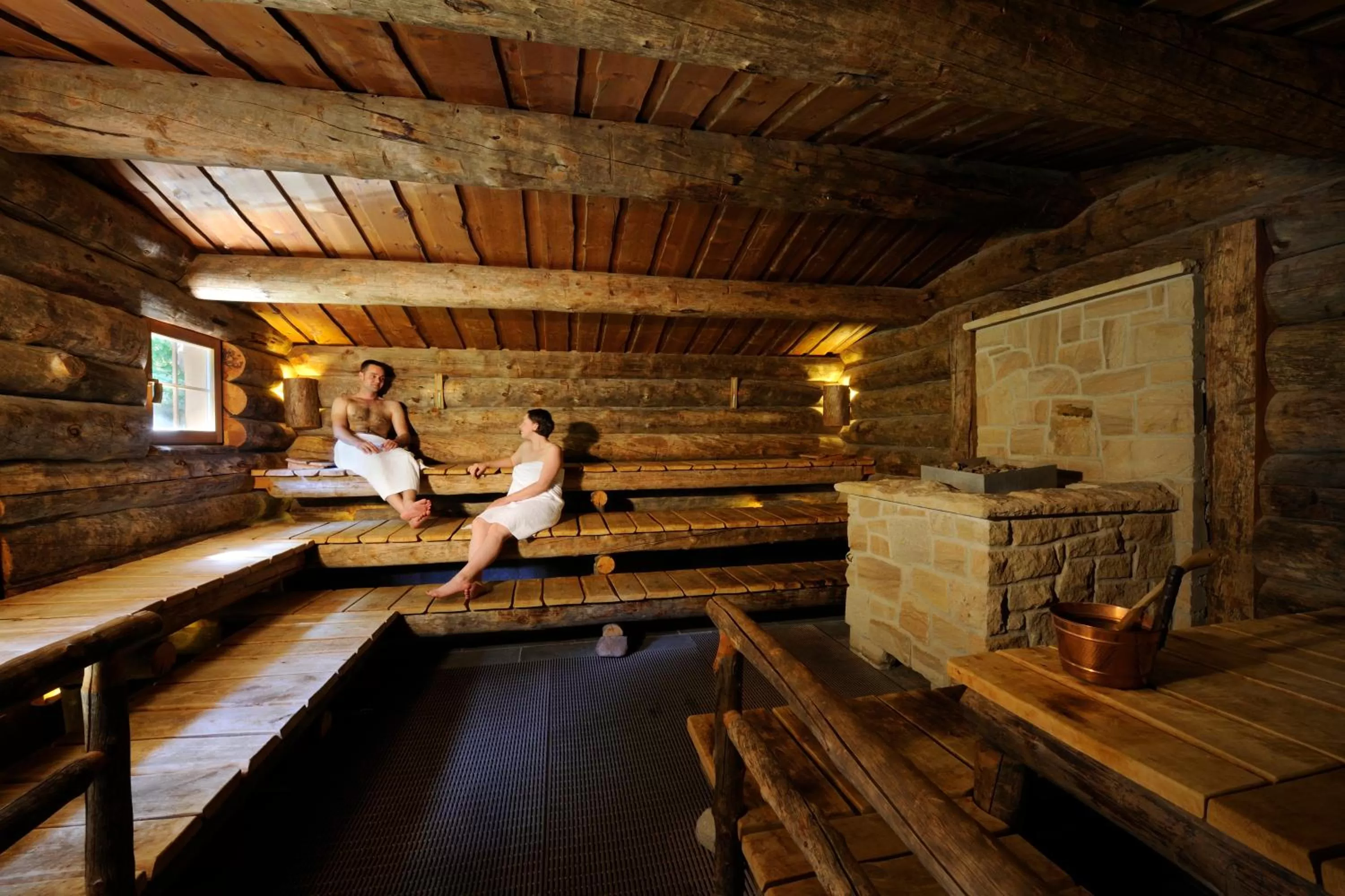 Sauna in VILA VITA Burghotel Dinklage