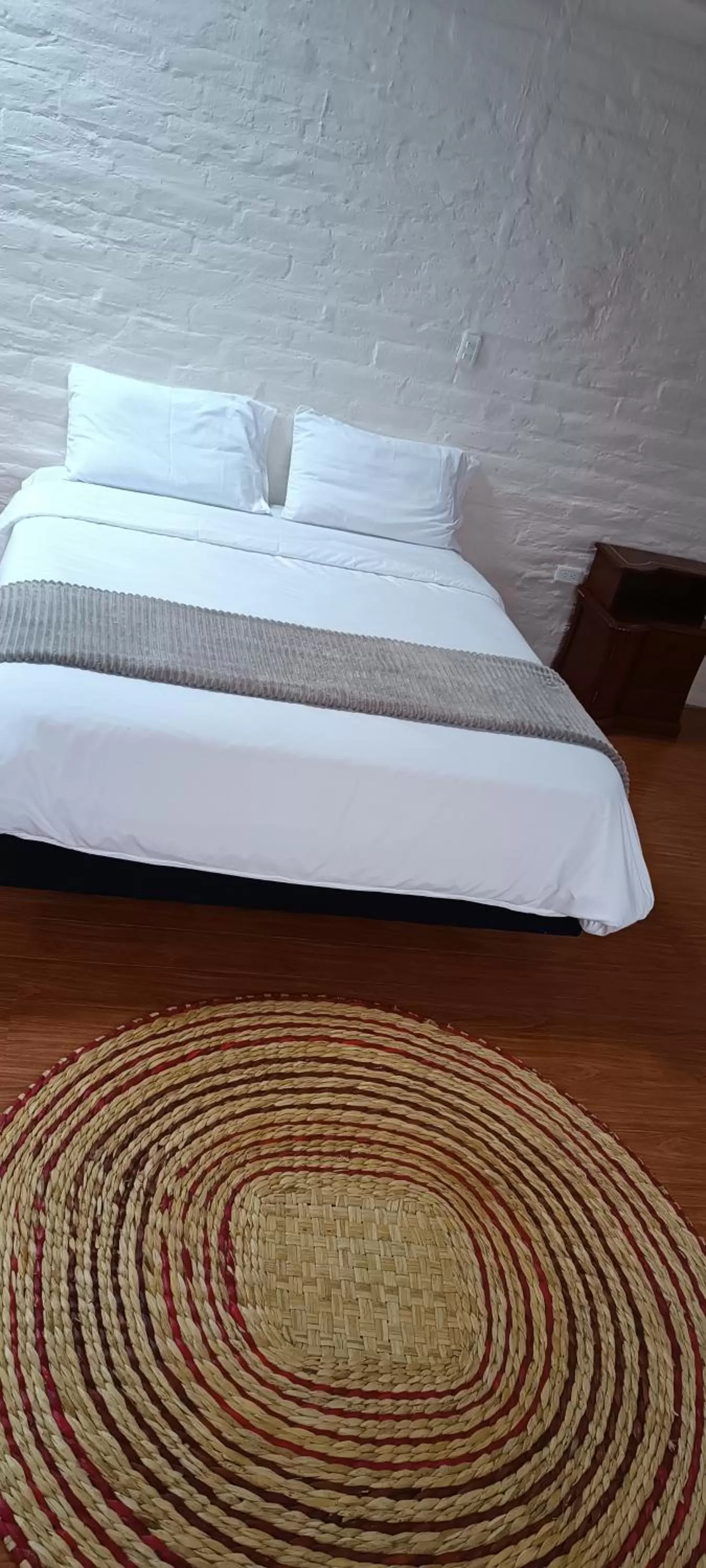 Bed in Rústic Hotel Quinta La Aurora