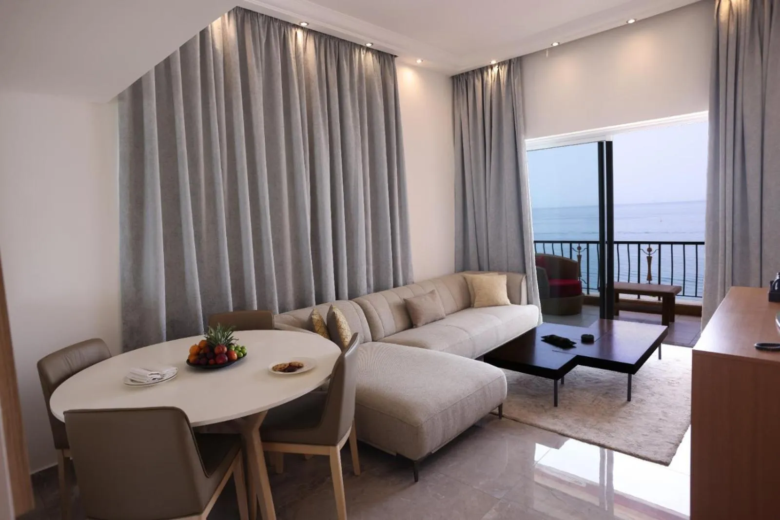 Panoramic Suite in Riviera Hotel and Beach Lounge, Beirut