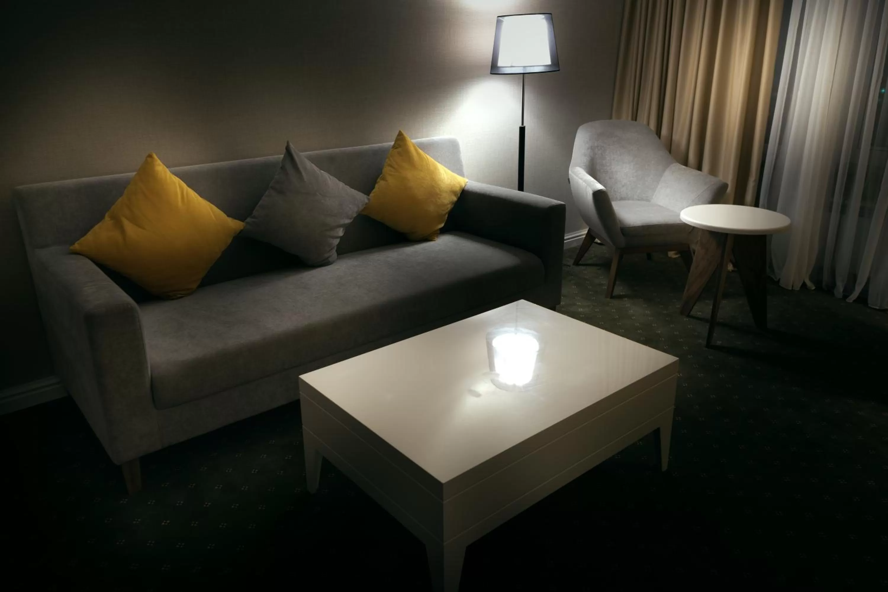 Decorative detail, Seating Area in The Square