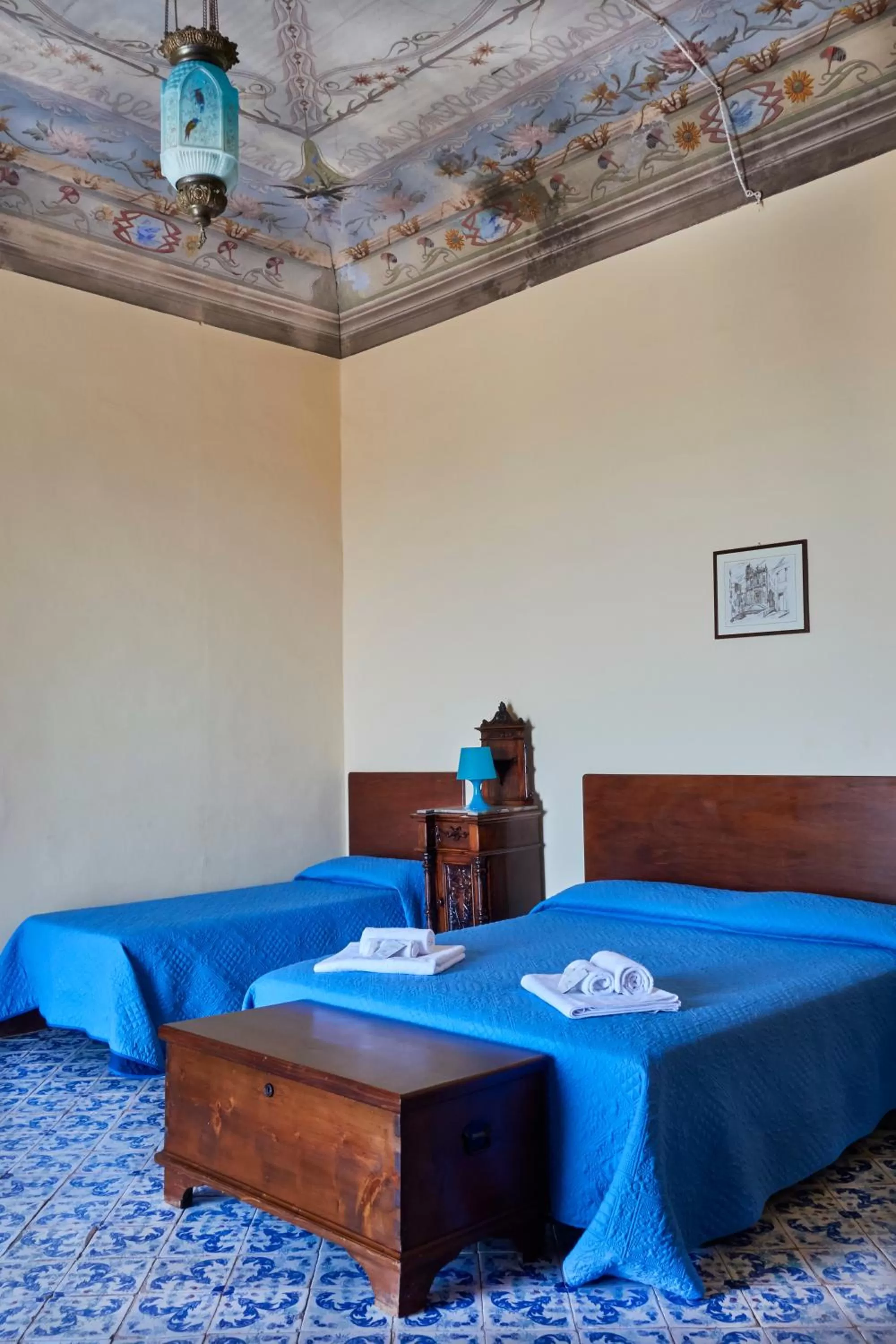 Bed in Alloggio della Posta Vecchia