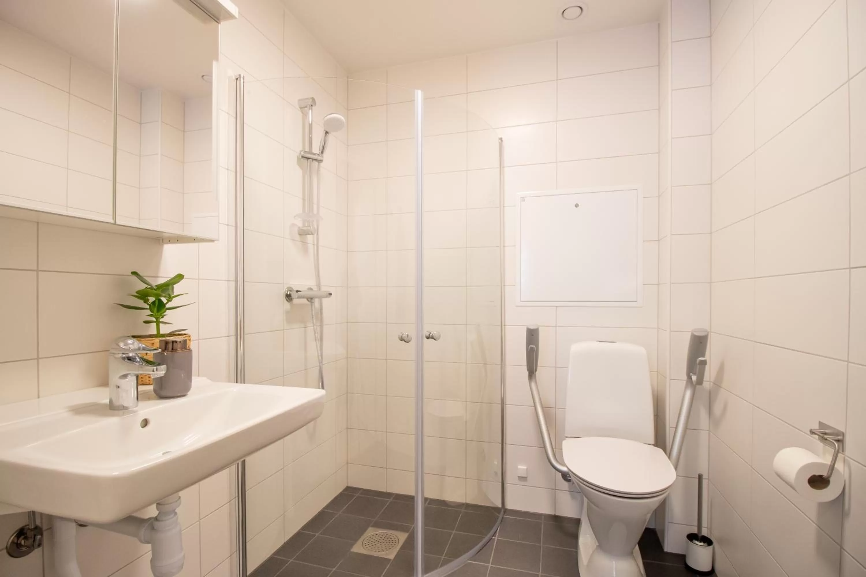 Bathroom in Segerstadsby Gårdshotell AB