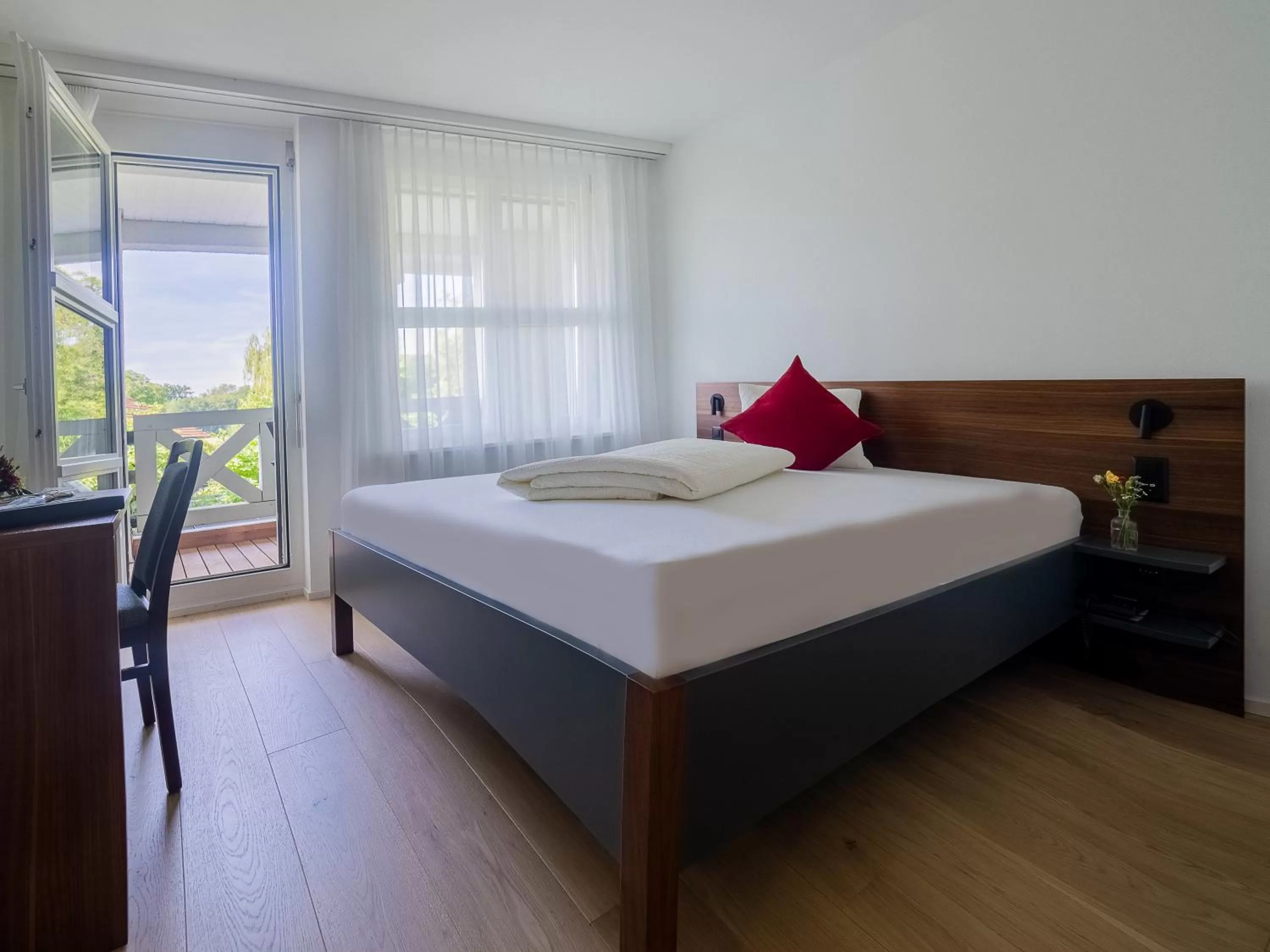 Bed in Landgasthof Seelust