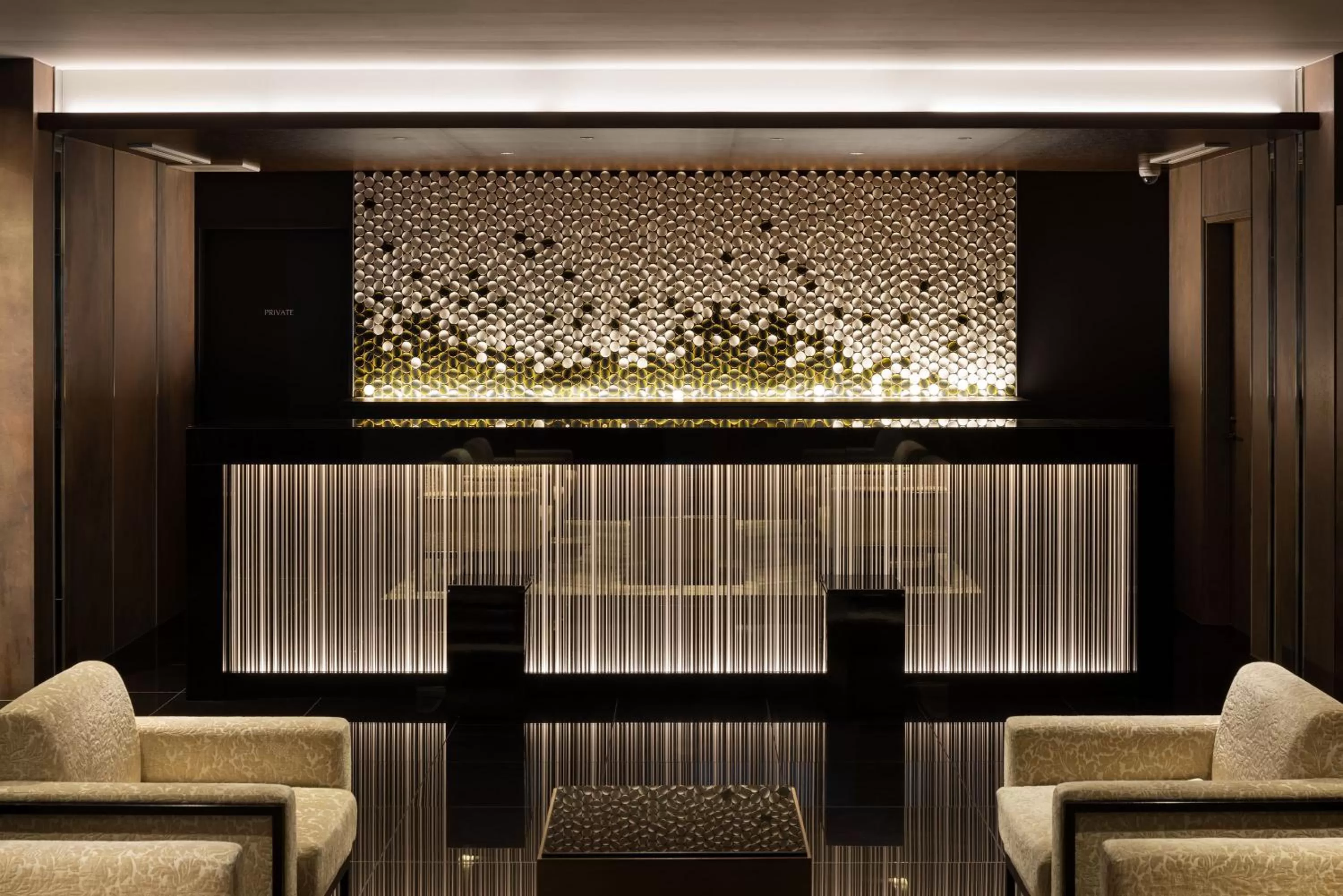 Lobby or reception in the b namba-kuromon