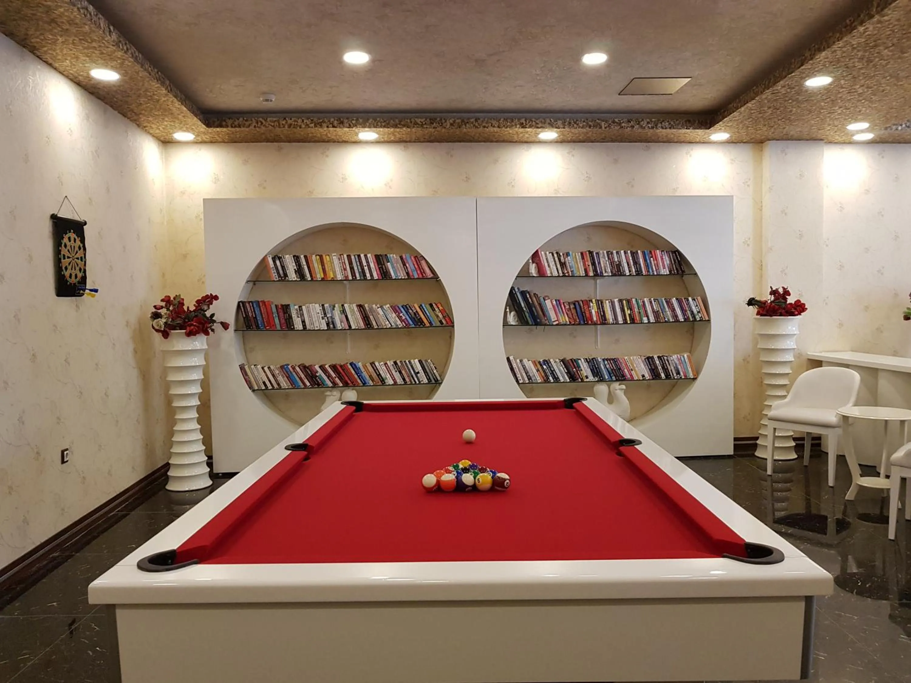 Game Room in Ismira Hotel Ankara