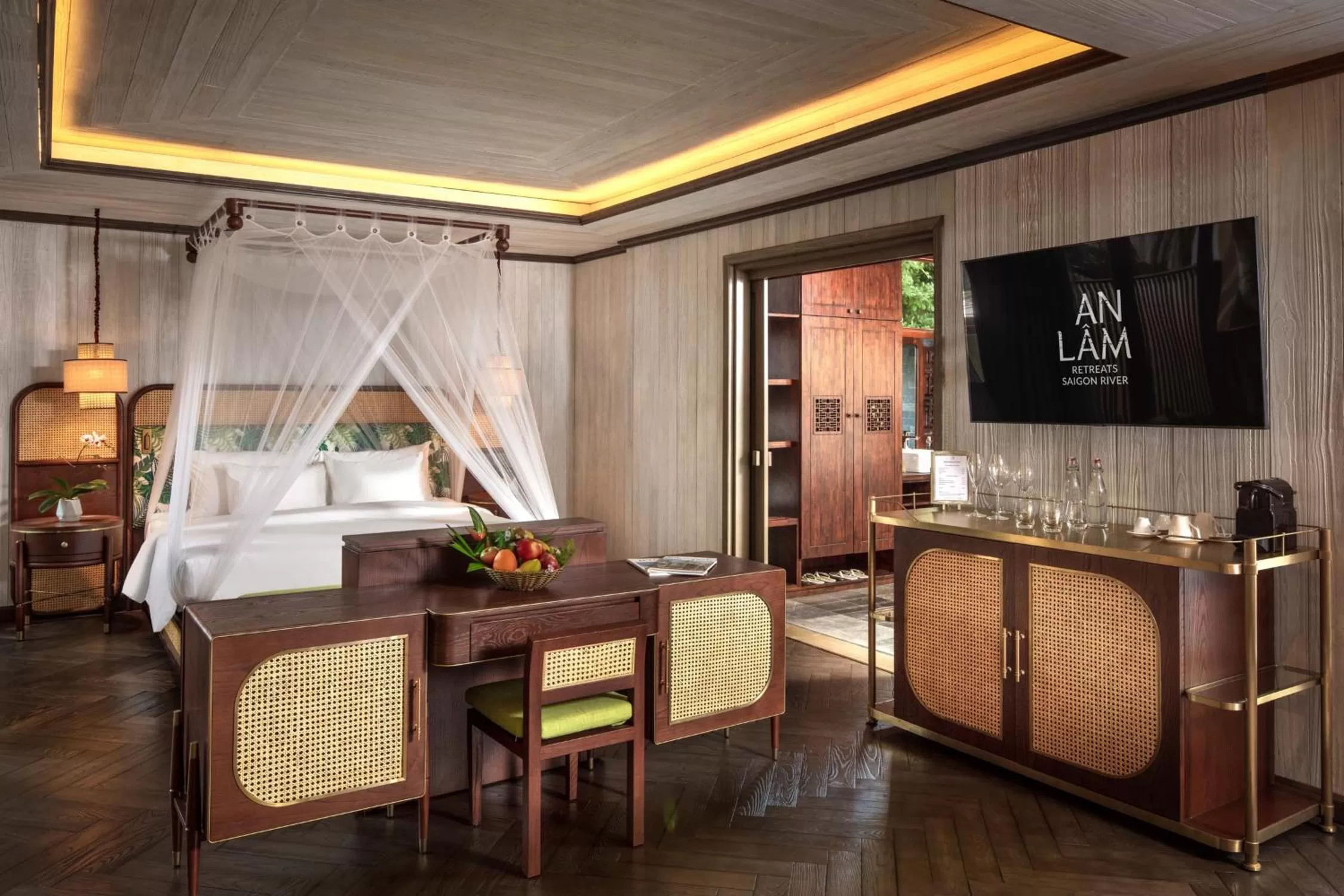 Bedroom in An Lam Retreats Saigon River